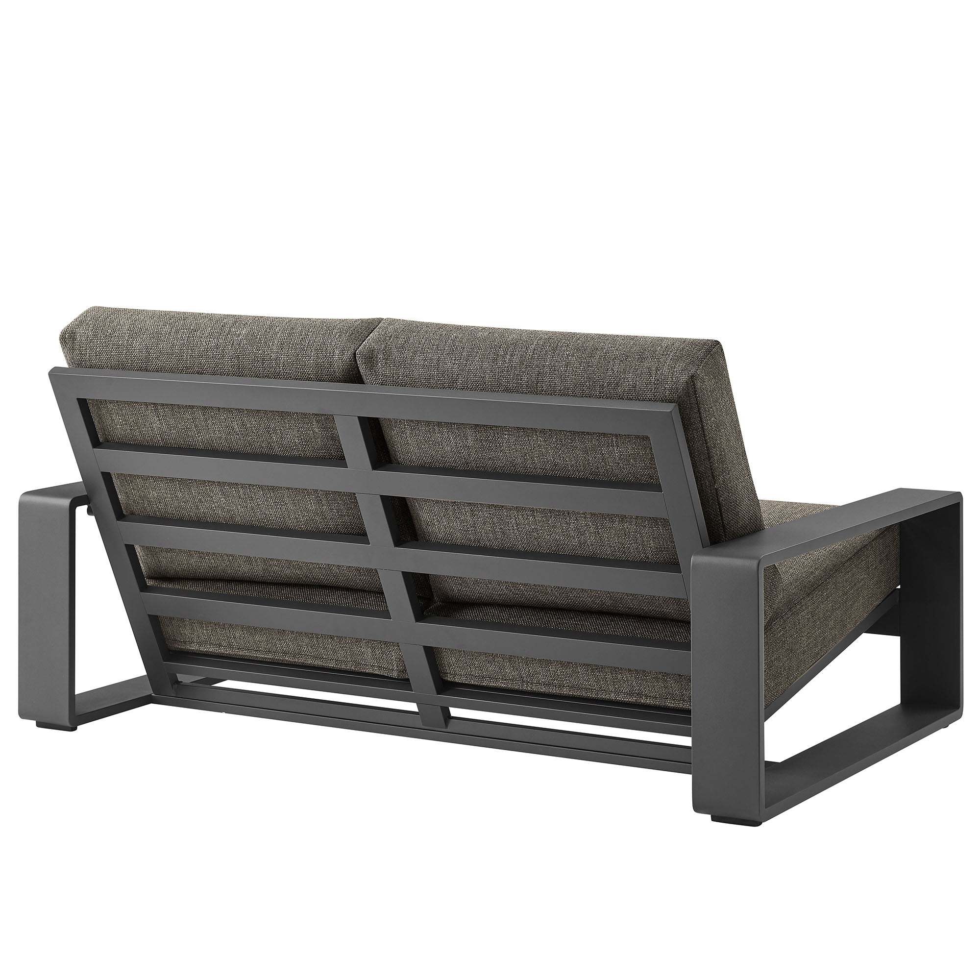 Lirienne Outdoor Patio Aluminum Loveseat by Modway - Best Buy Furniture