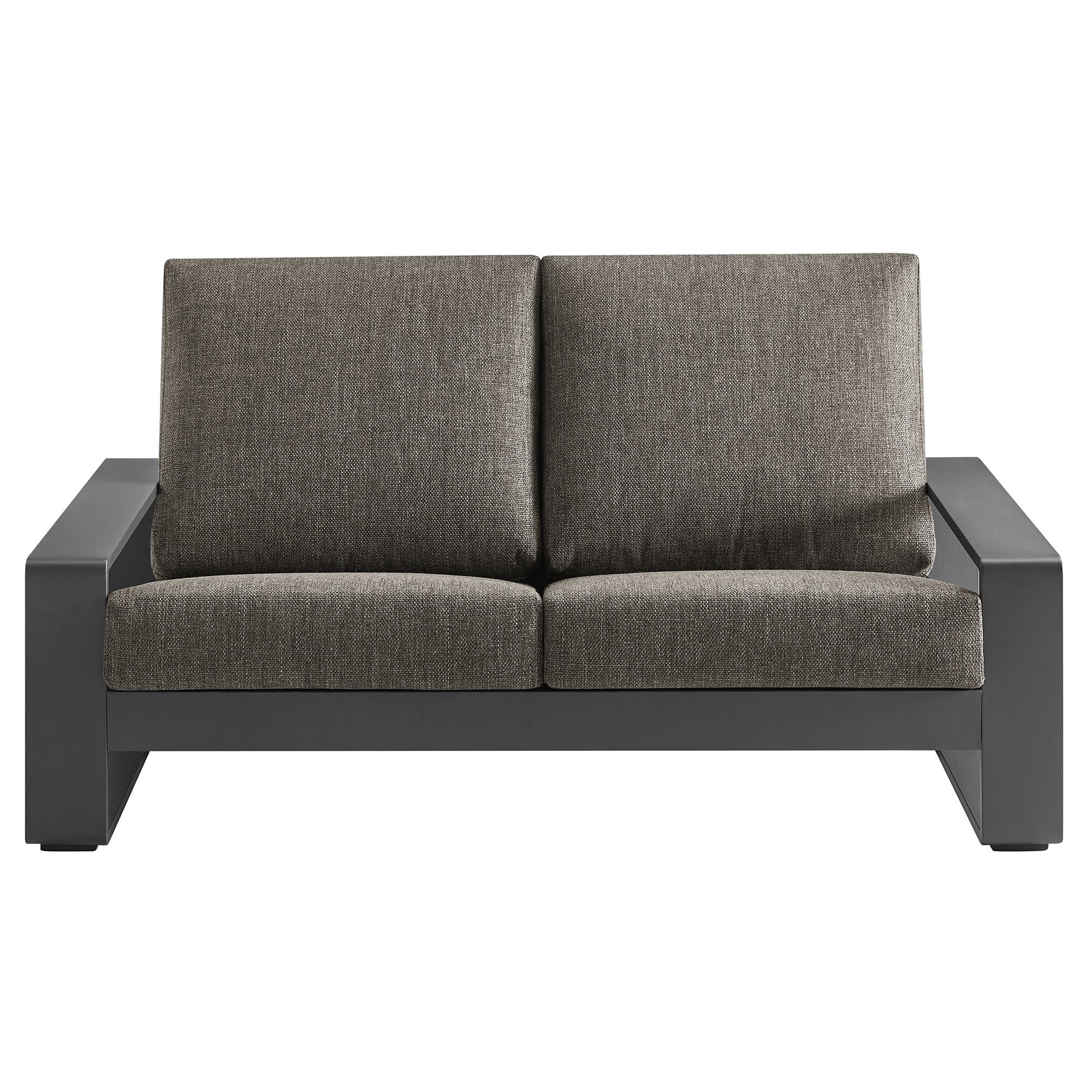 Lirienne Outdoor Patio Aluminum Loveseat by Modway - Best Buy Furniture