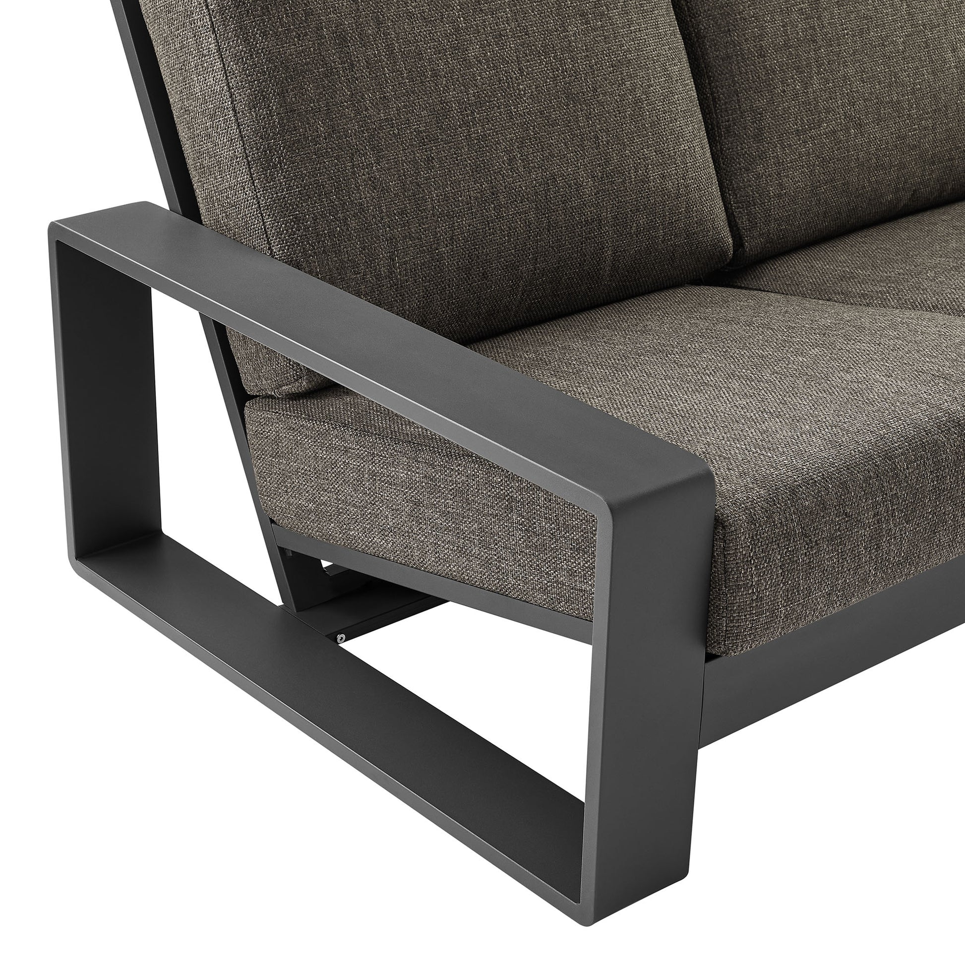 Lirienne Outdoor Patio Aluminum Sofa by Modway - Best Buy Furniture