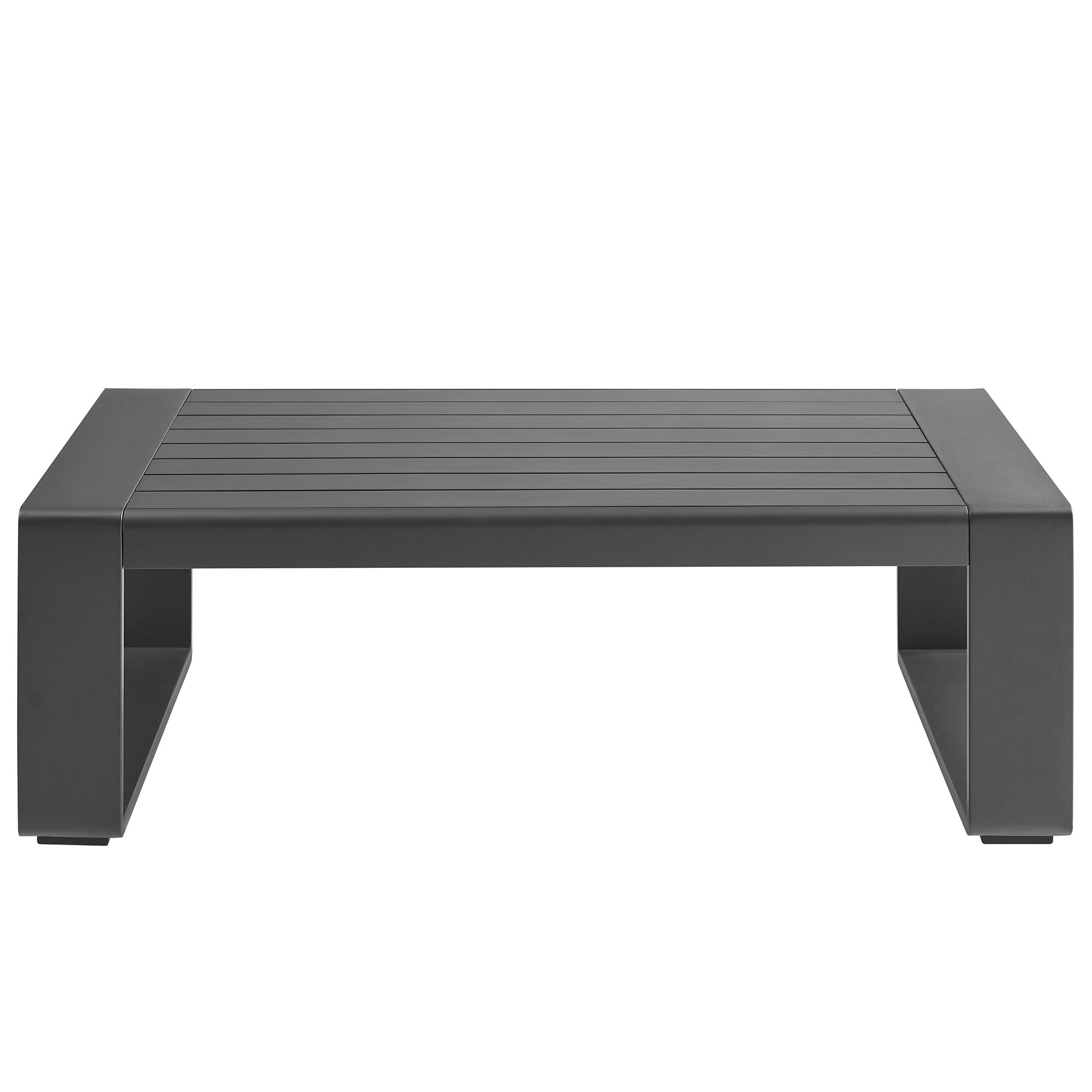 Lirienne Outdoor Patio Aluminum Coffee Table by Modway - Best Buy Furniture