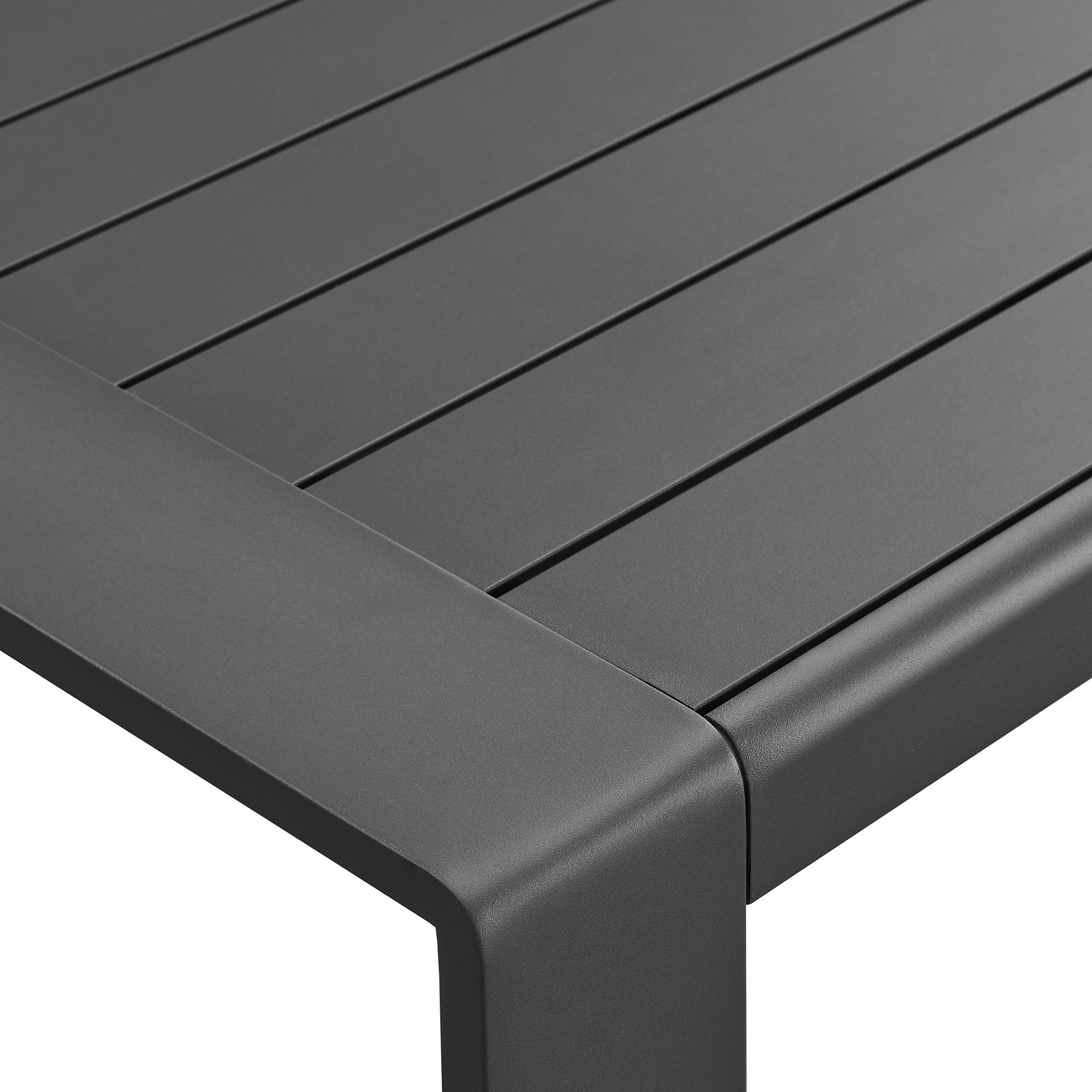 Lirienne Outdoor Patio Aluminum Coffee Table by Modway - Best Buy Furniture