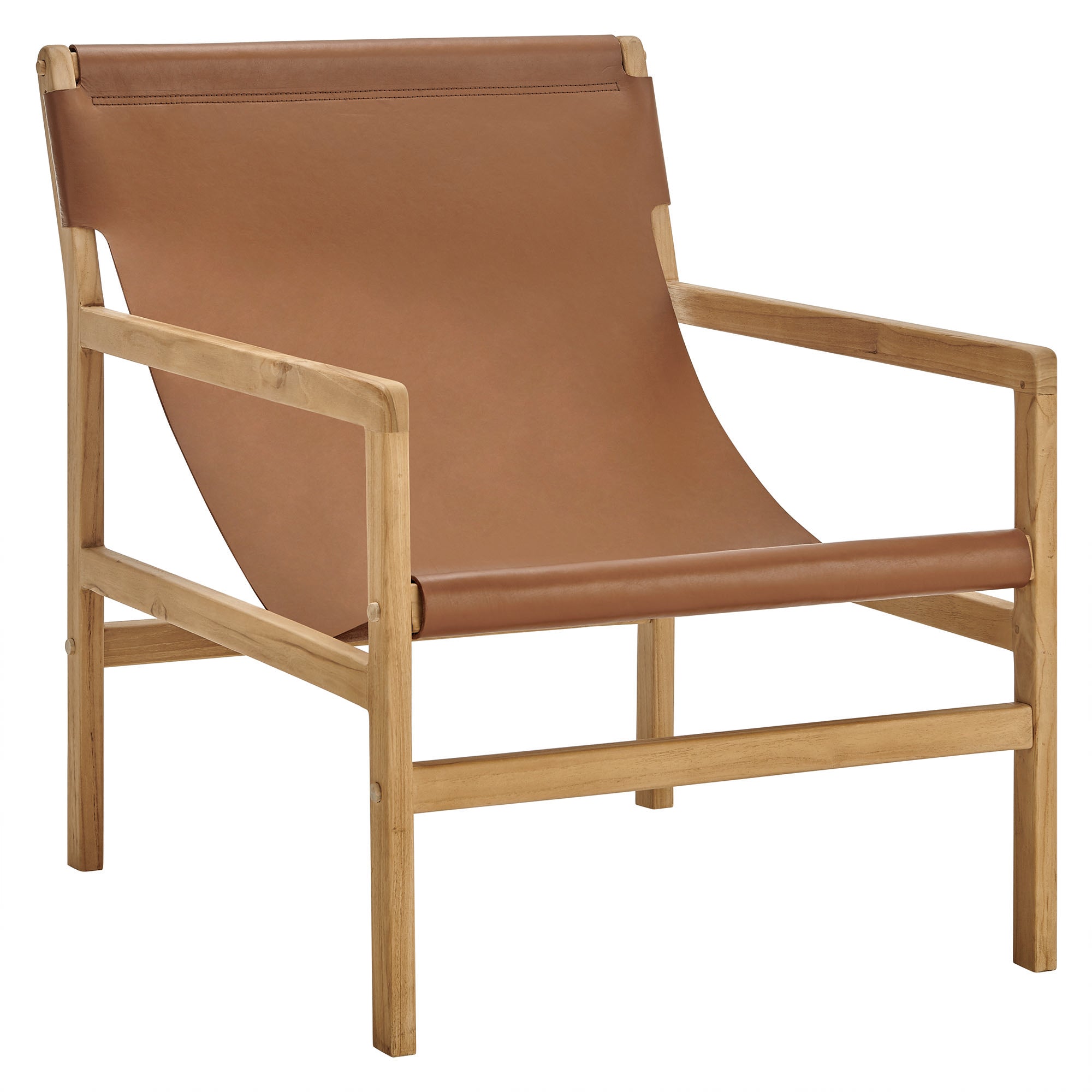 Sonora Leather Sling Chair by Modway - Best Buy Furniture