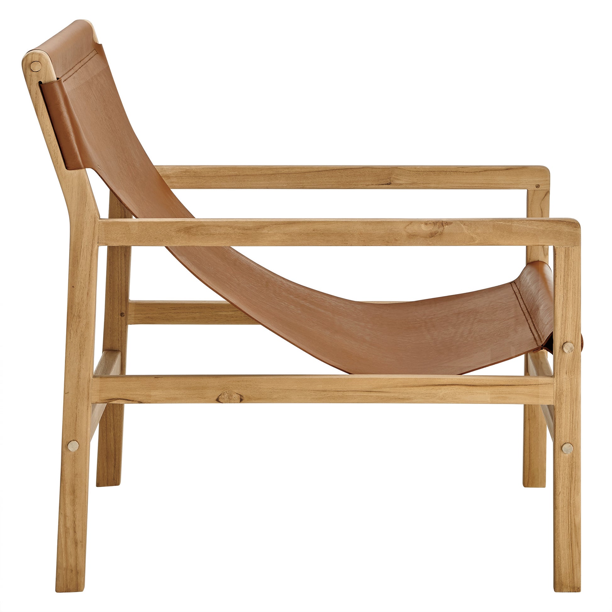Sonora Leather Sling Chair by Modway - Best Buy Furniture
