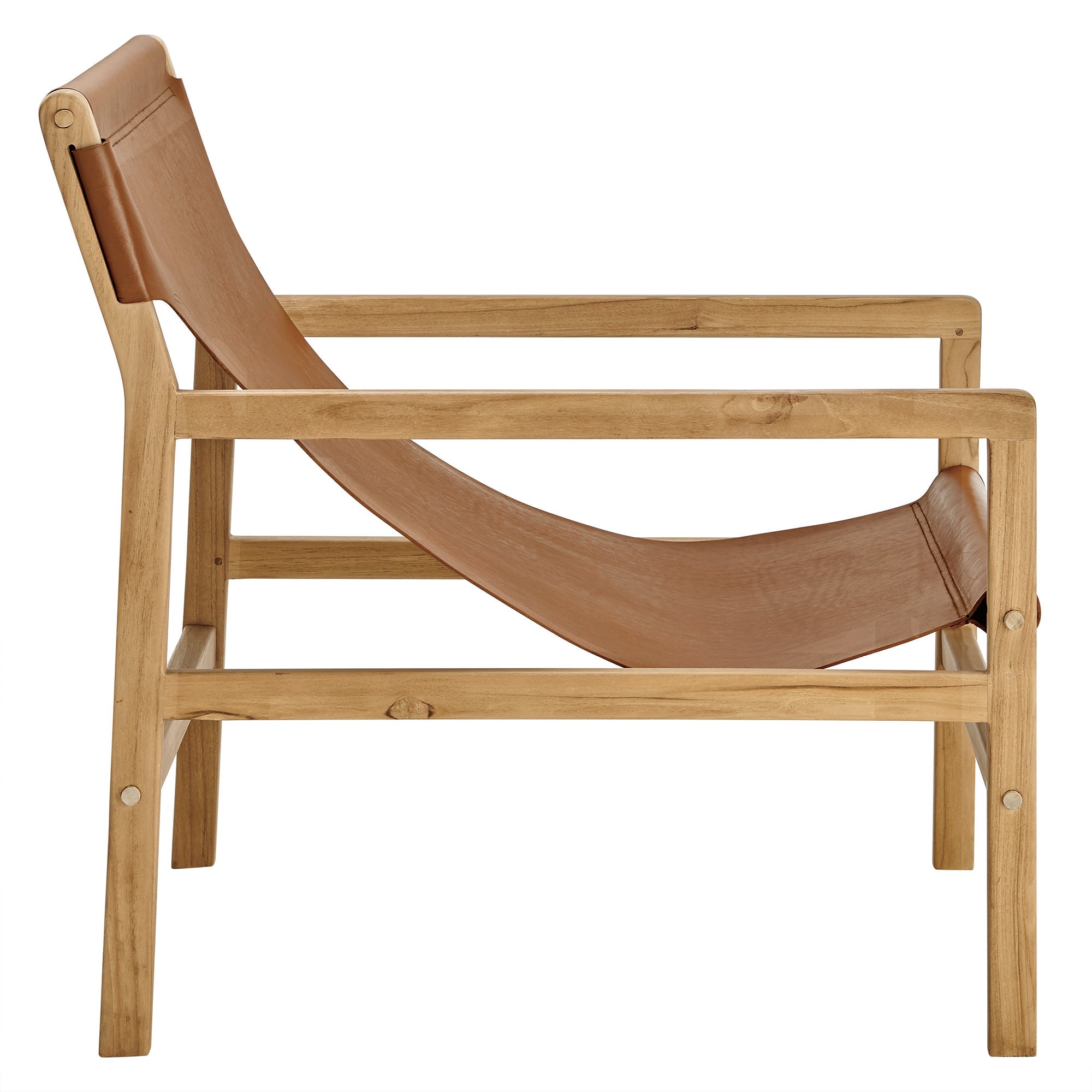 Sonora Leather Sling Chair by Modway - Best Buy Furniture