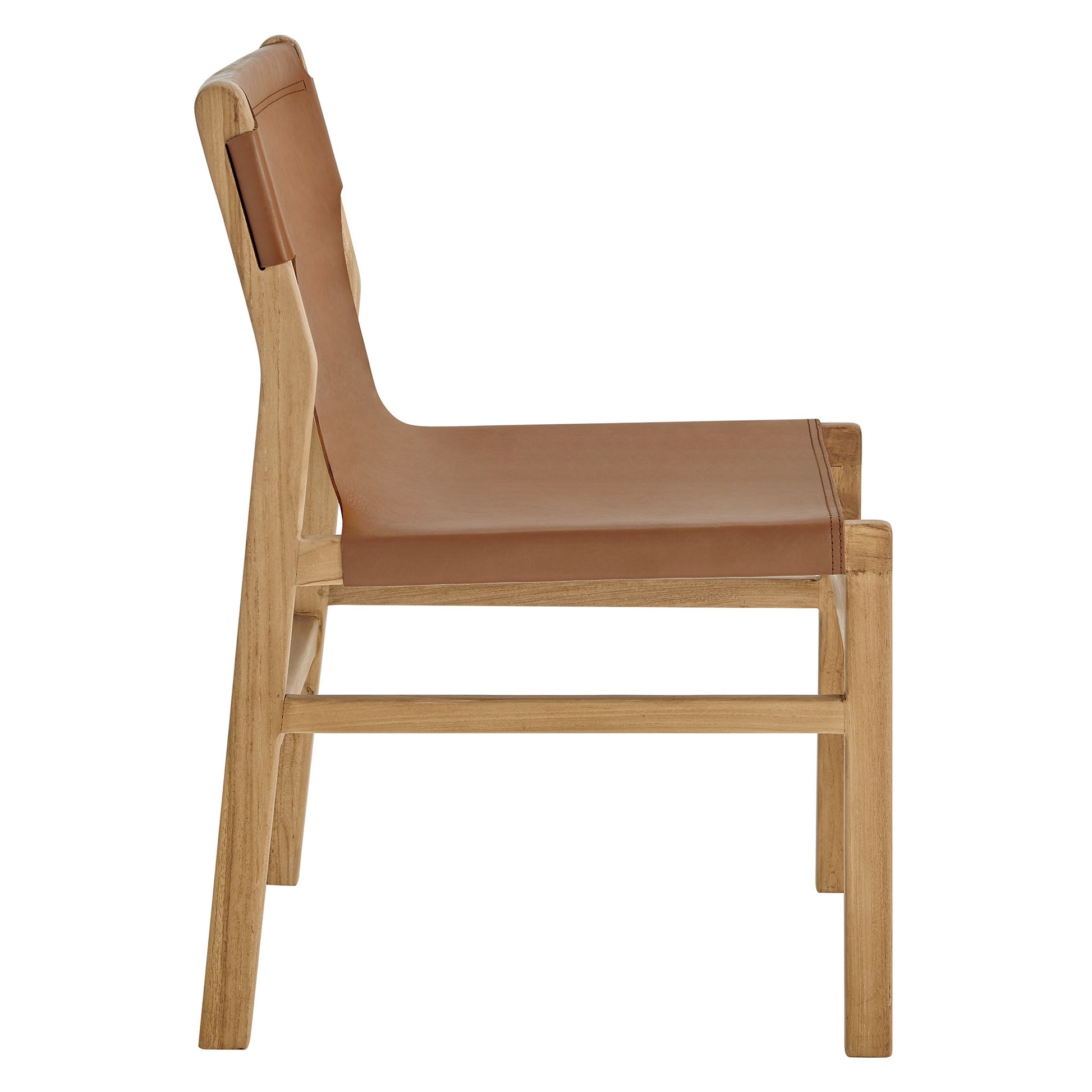 Sonora Leather Dining Side Chair by Modway - Best Buy Furniture