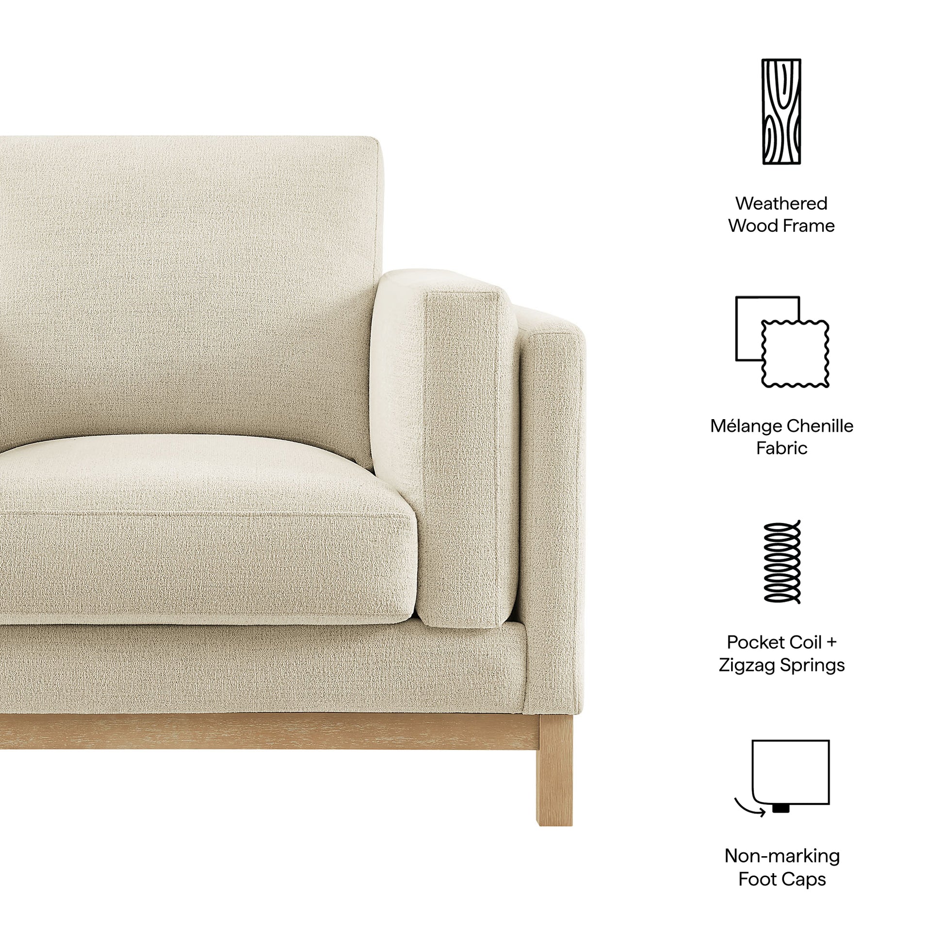 Roscoe Fabric Armchair by Modway - Best Buy Furniture