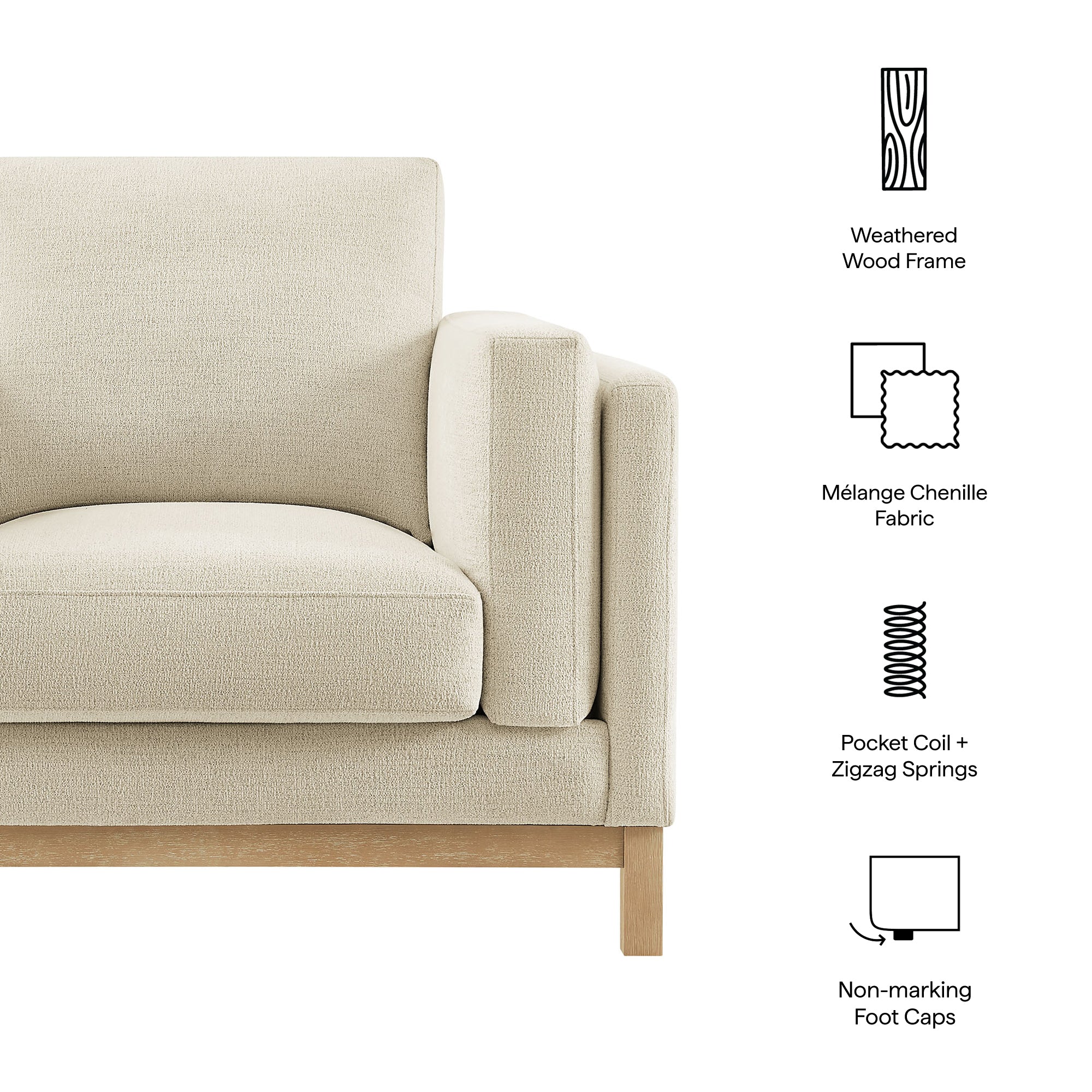 Roscoe Fabric Armchair by Modway - Best Buy Furniture