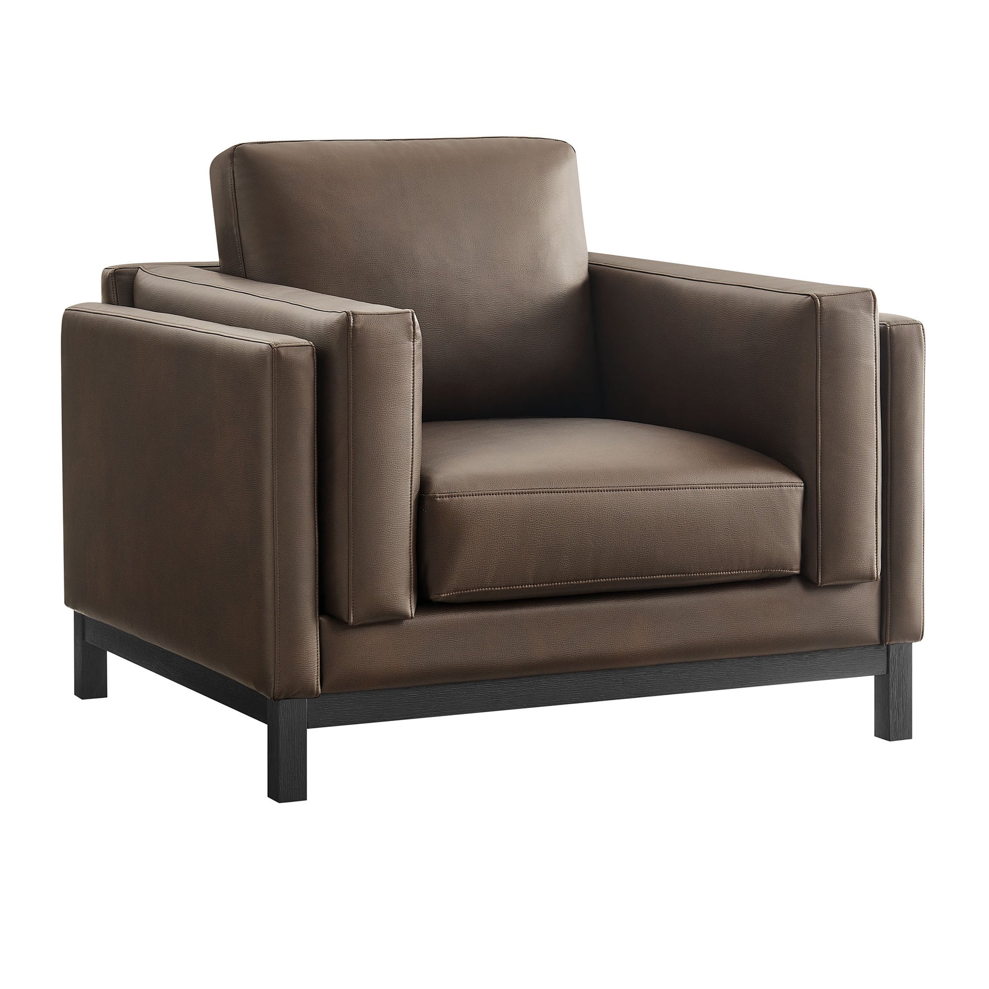 Roscoe Vegan Leather Armchair by Modway - Best Buy Furniture