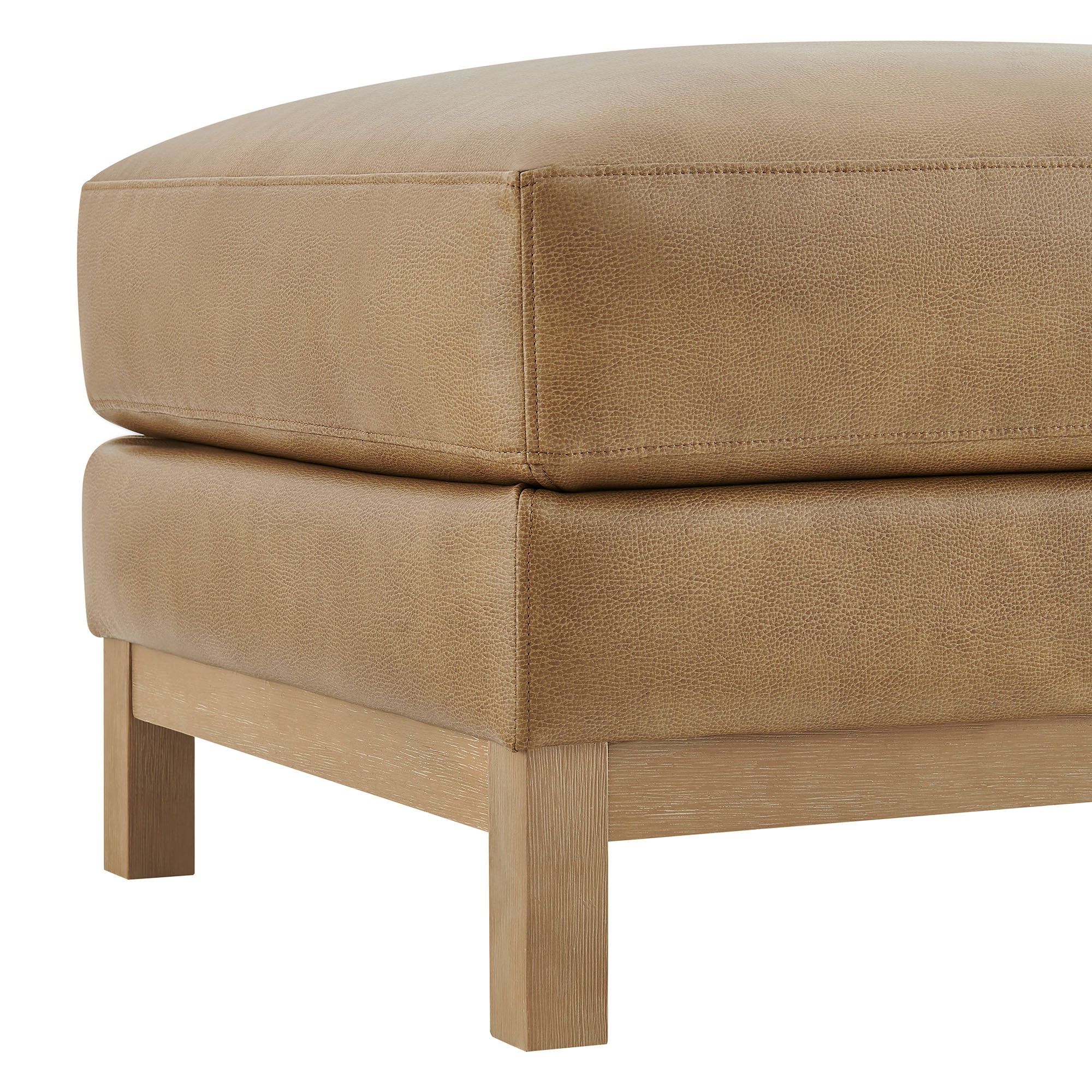 Roscoe Vegan Leather Ottoman by Modway - Best Buy Furniture