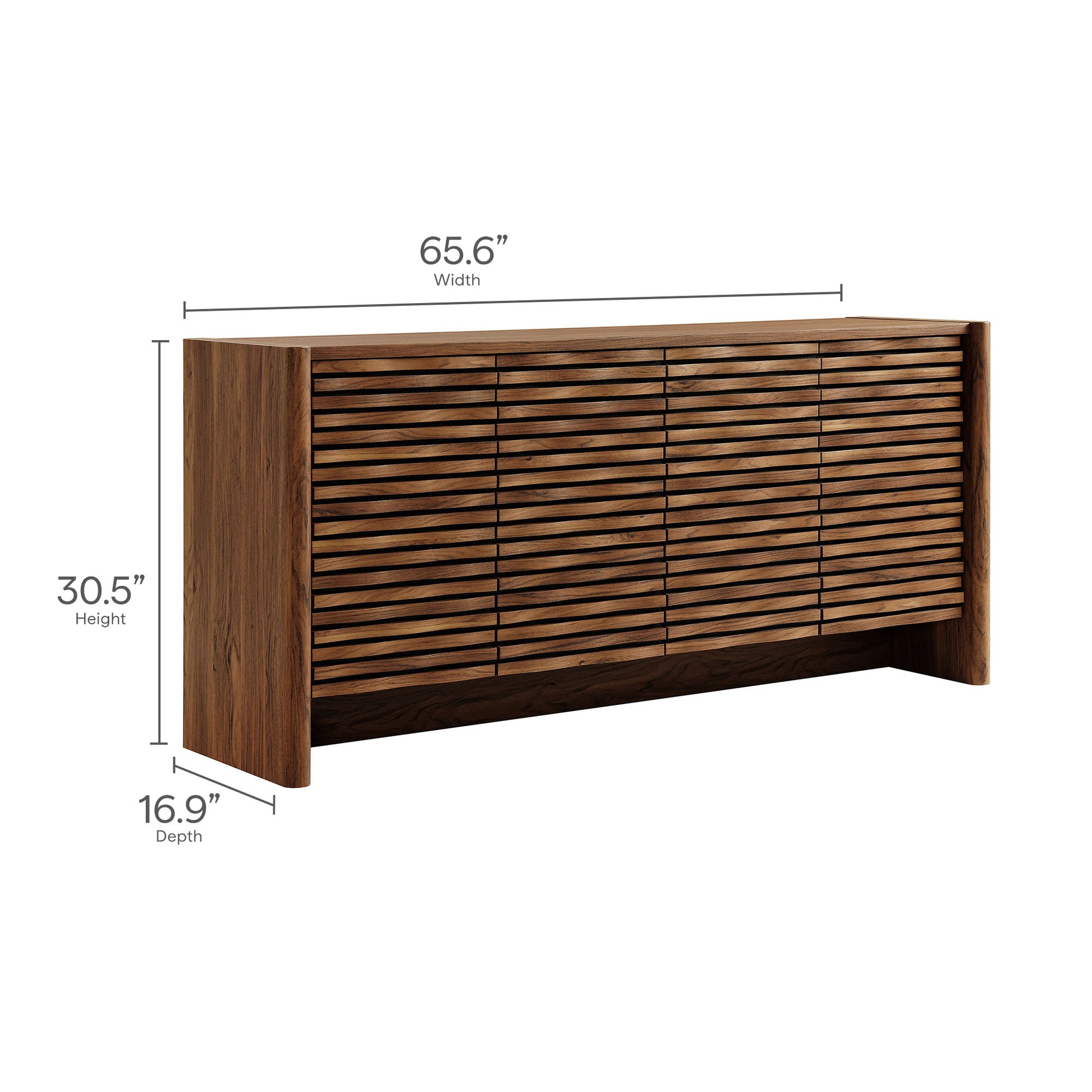 Emric Wave 66" 4-Door Sideboard by Modway - Best Buy Furniture