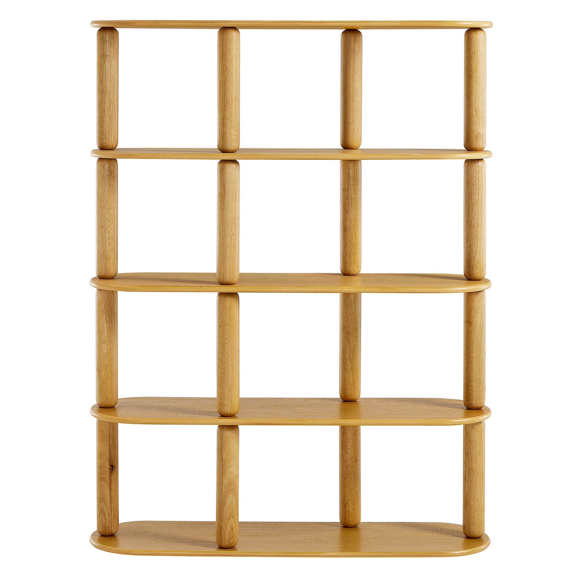 Arcus 4-Tier Oval Wood Bookshelf by Modway - Best Buy Furniture