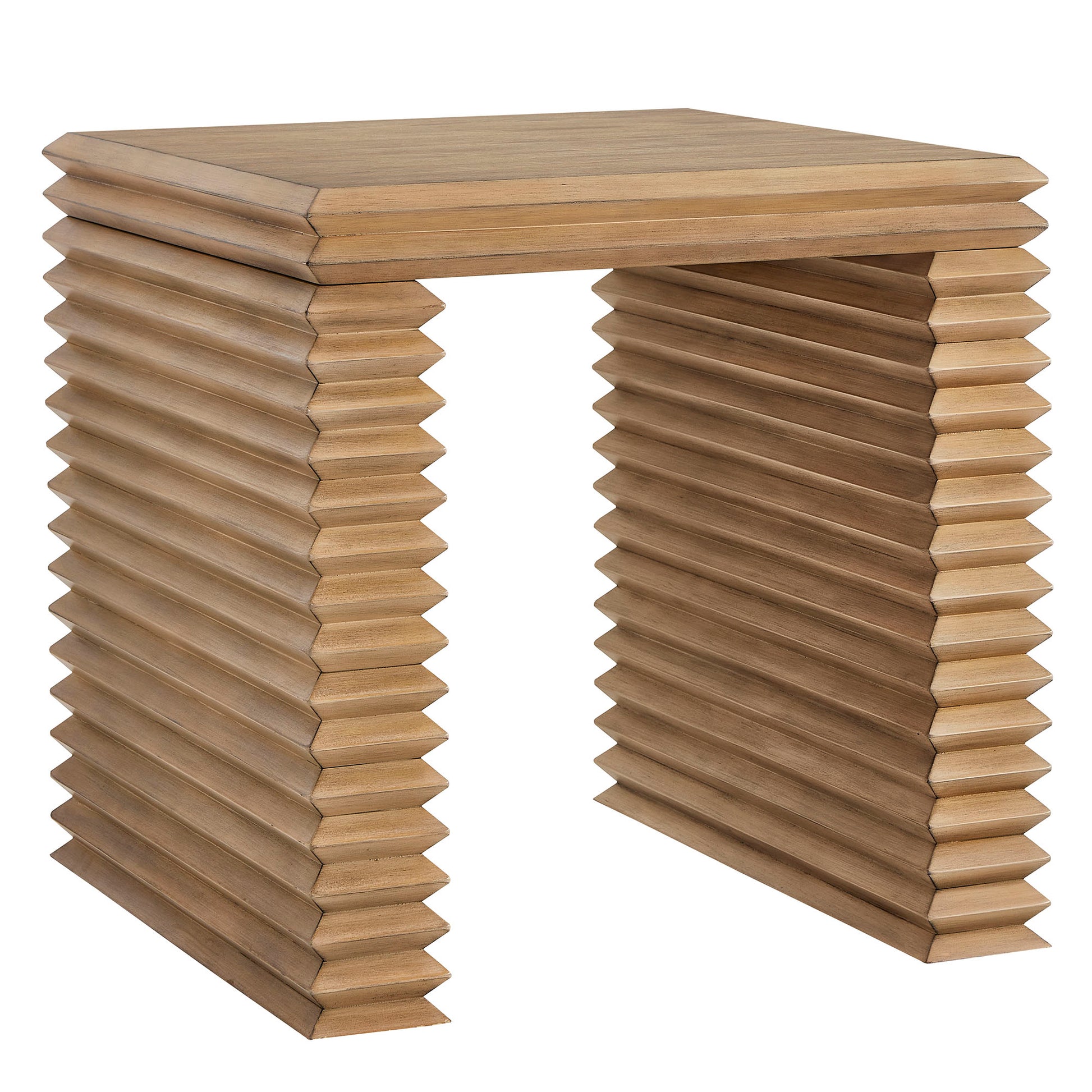 Canto Square 24" Stacked Design End Table by Modway - Best Buy Furniture