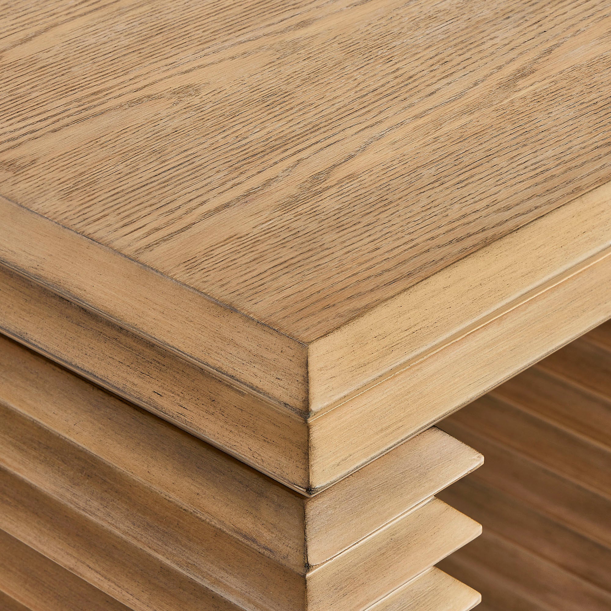 Canto Square 24" Stacked Design End Table by Modway - Best Buy Furniture