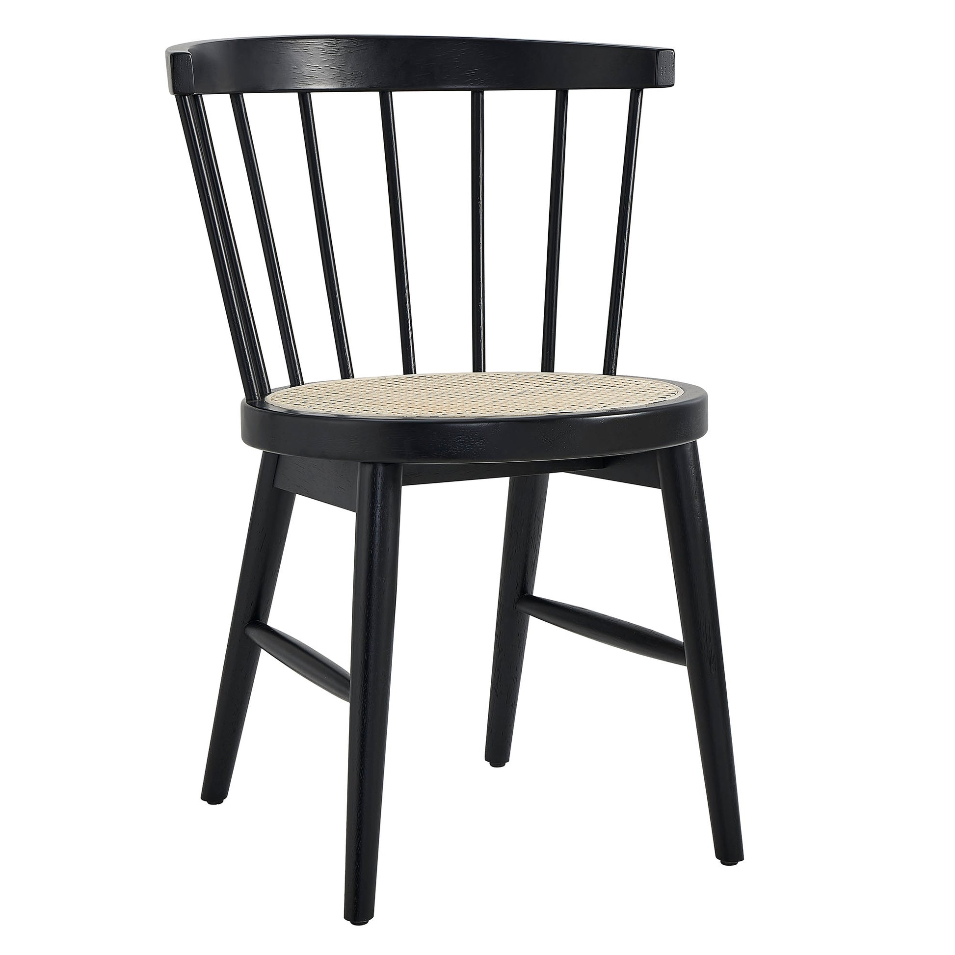 Lykke Curved Spindle Back Dining Chairs Set of 2 by Modway - Best Buy Furniture