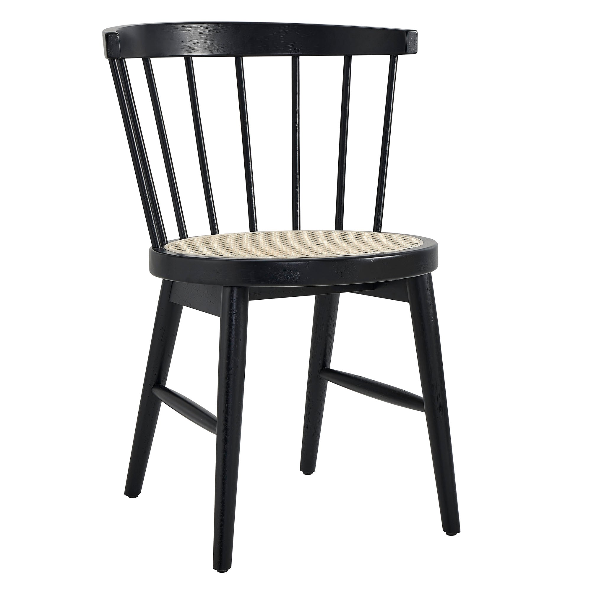Lykke Curved Spindle Back Dining Chairs Set of 2 by Modway - Best Buy Furniture