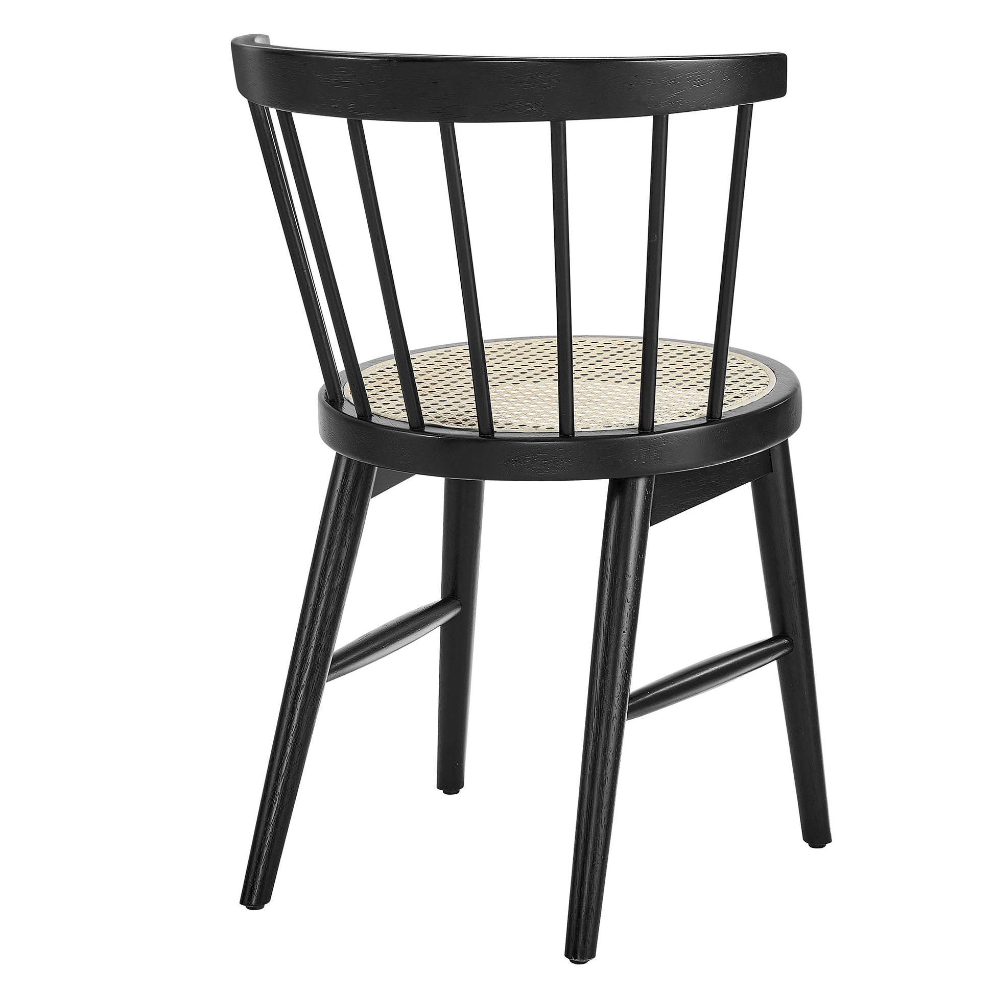 Lykke Curved Spindle Back Dining Chairs Set of 2 by Modway - Best Buy Furniture