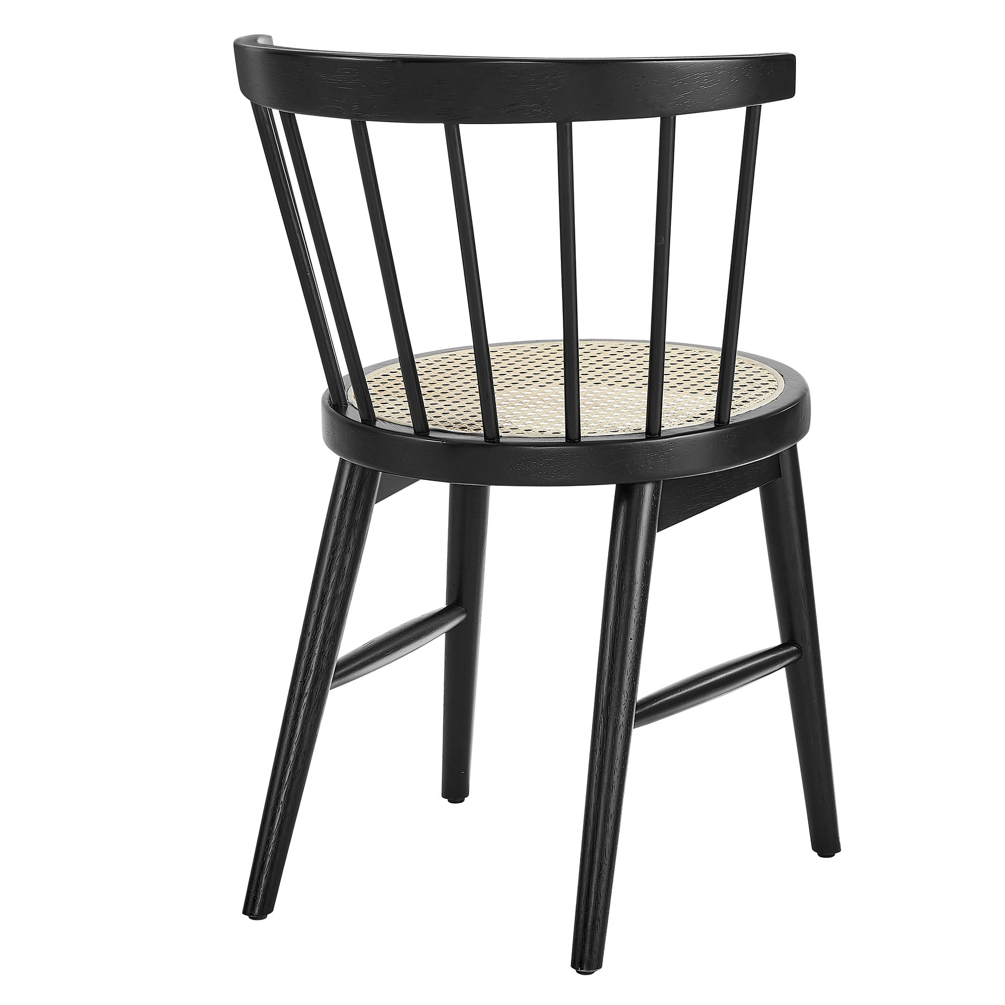 Lykke Curved Spindle Back Dining Chairs Set of 2 by Modway - Best Buy Furniture