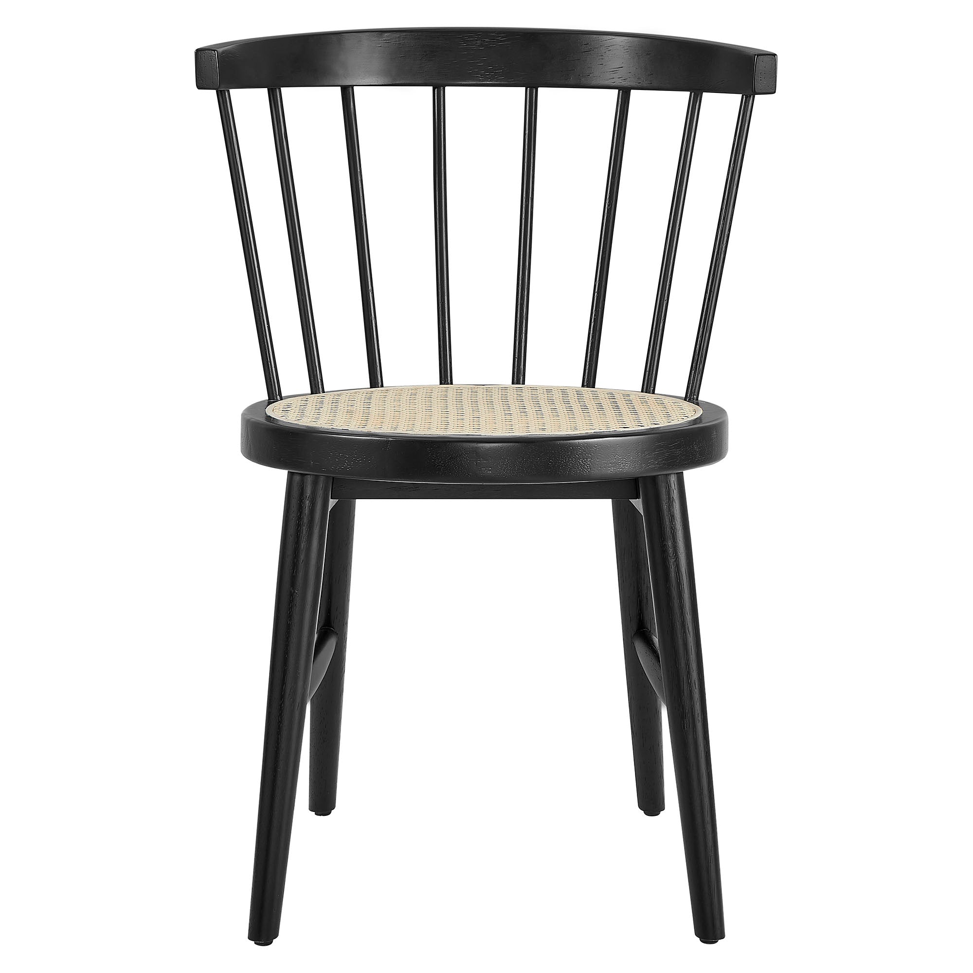 Lykke Curved Spindle Back Dining Chairs Set of 2 by Modway - Best Buy Furniture