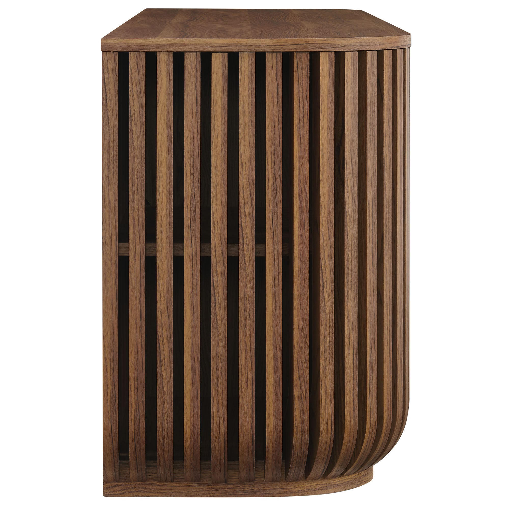 Fortitude 75" Curved Sideboard Storage Cabinet by Modway - Best Buy Furniture
