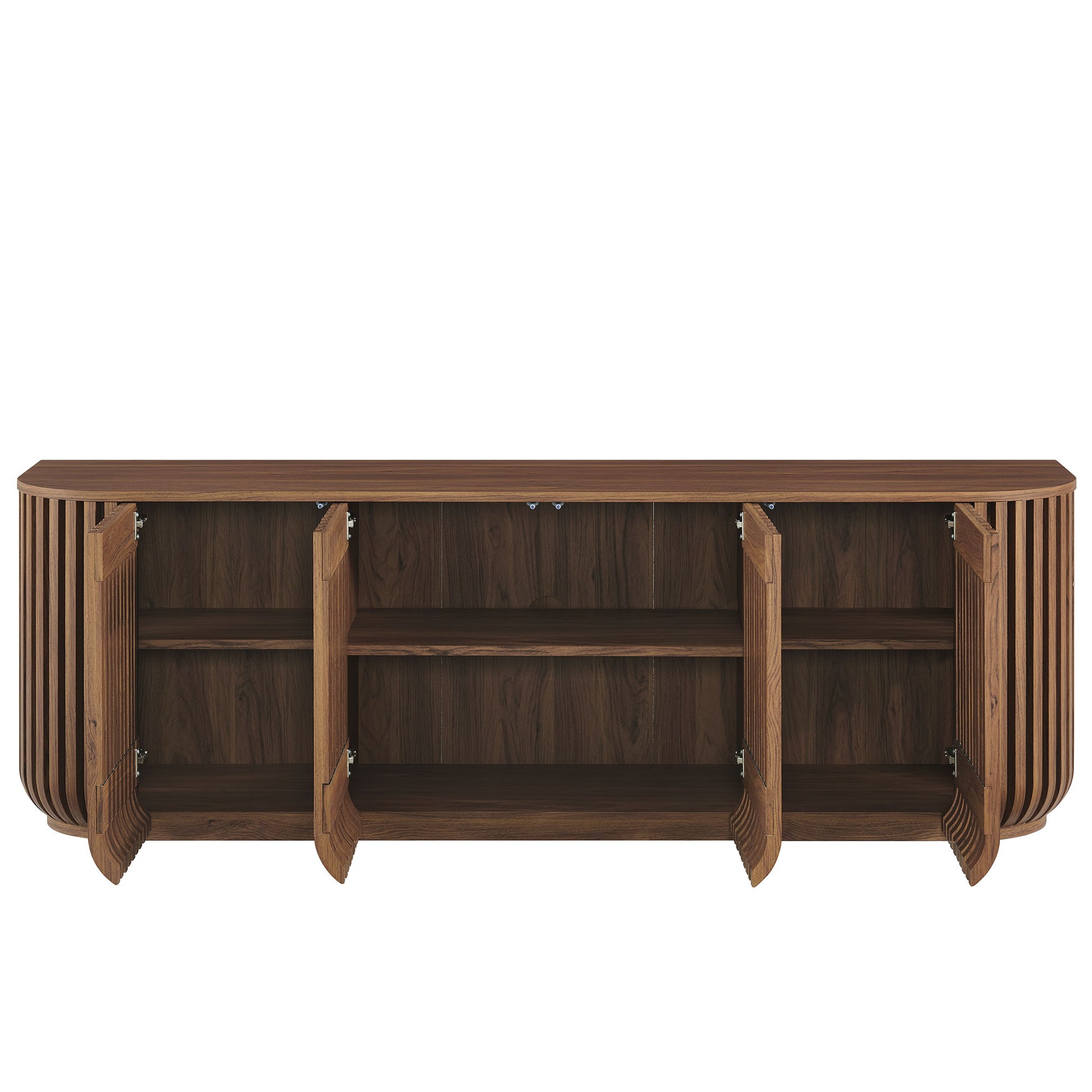 Fortitude 75" Curved Sideboard Storage Cabinet by Modway - Best Buy Furniture