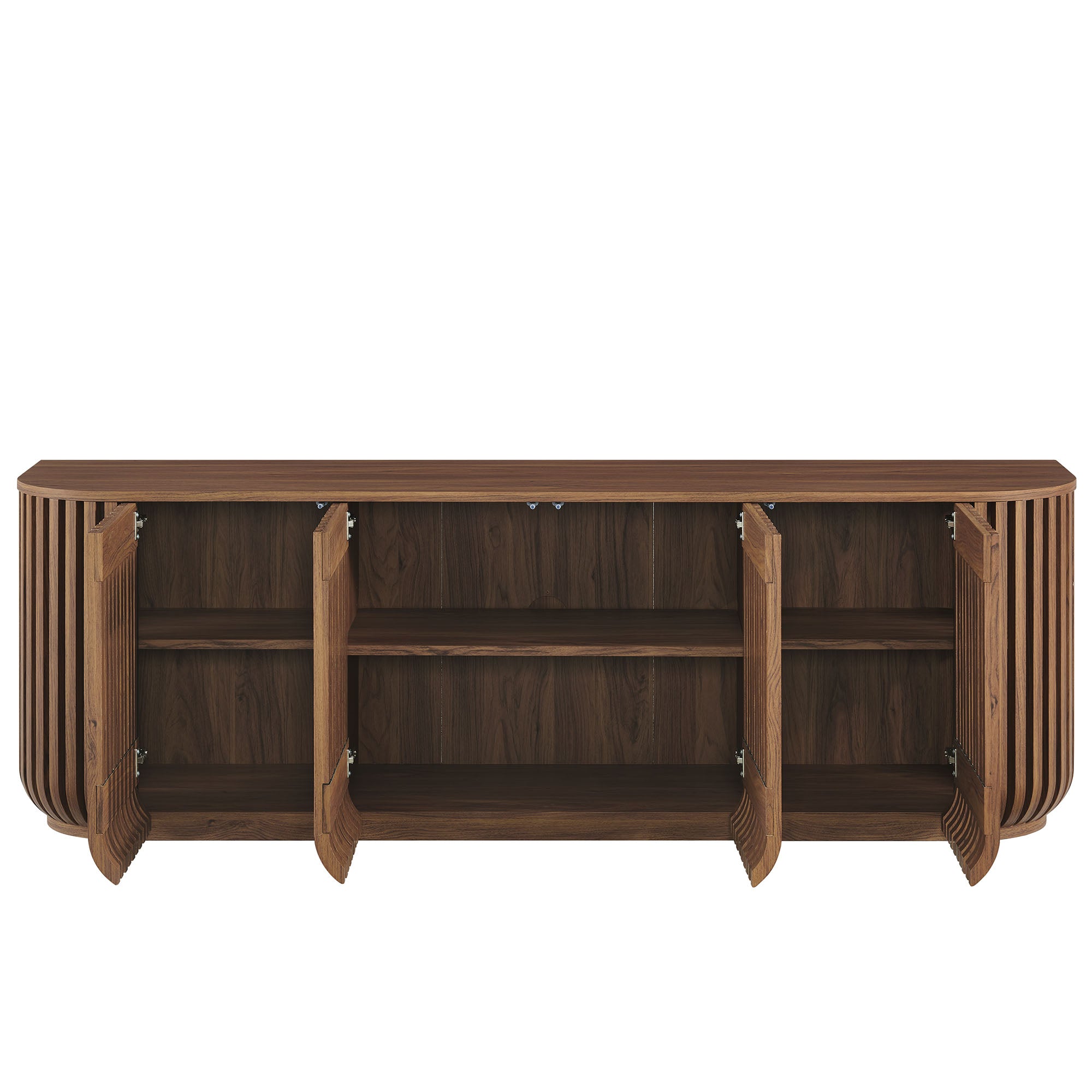 Fortitude 75" Curved Sideboard Storage Cabinet by Modway - Best Buy Furniture