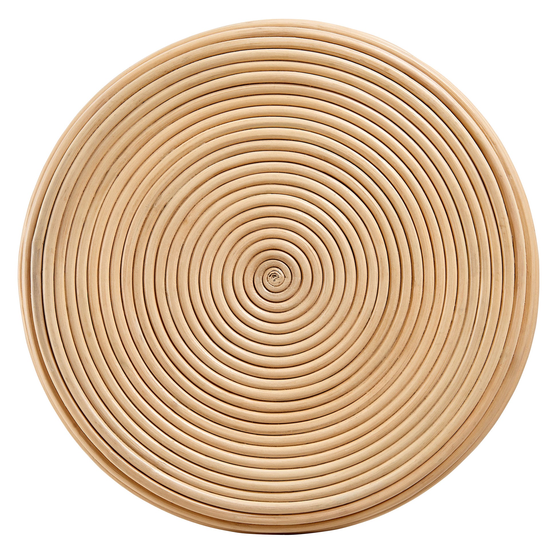 Tavi Hourglass Natural Rattan Round Side Table by Modway - Best Buy Furniture