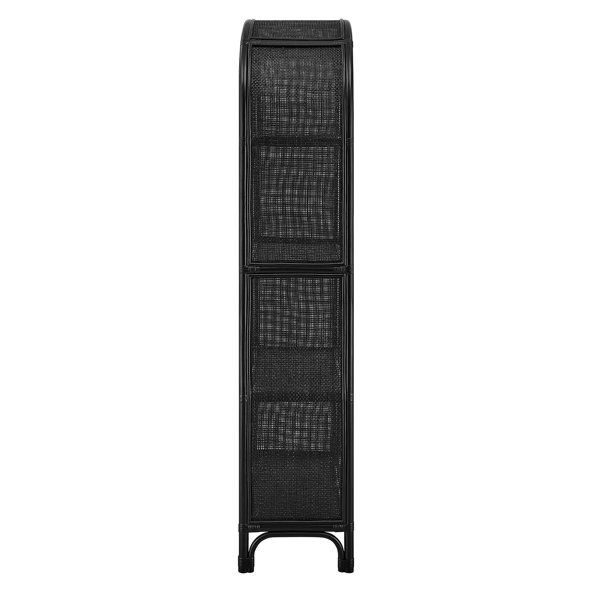 Celeste 67 Inch Tall Arched Natural Rattan Bookshelf by Modway - Best Buy Furniture