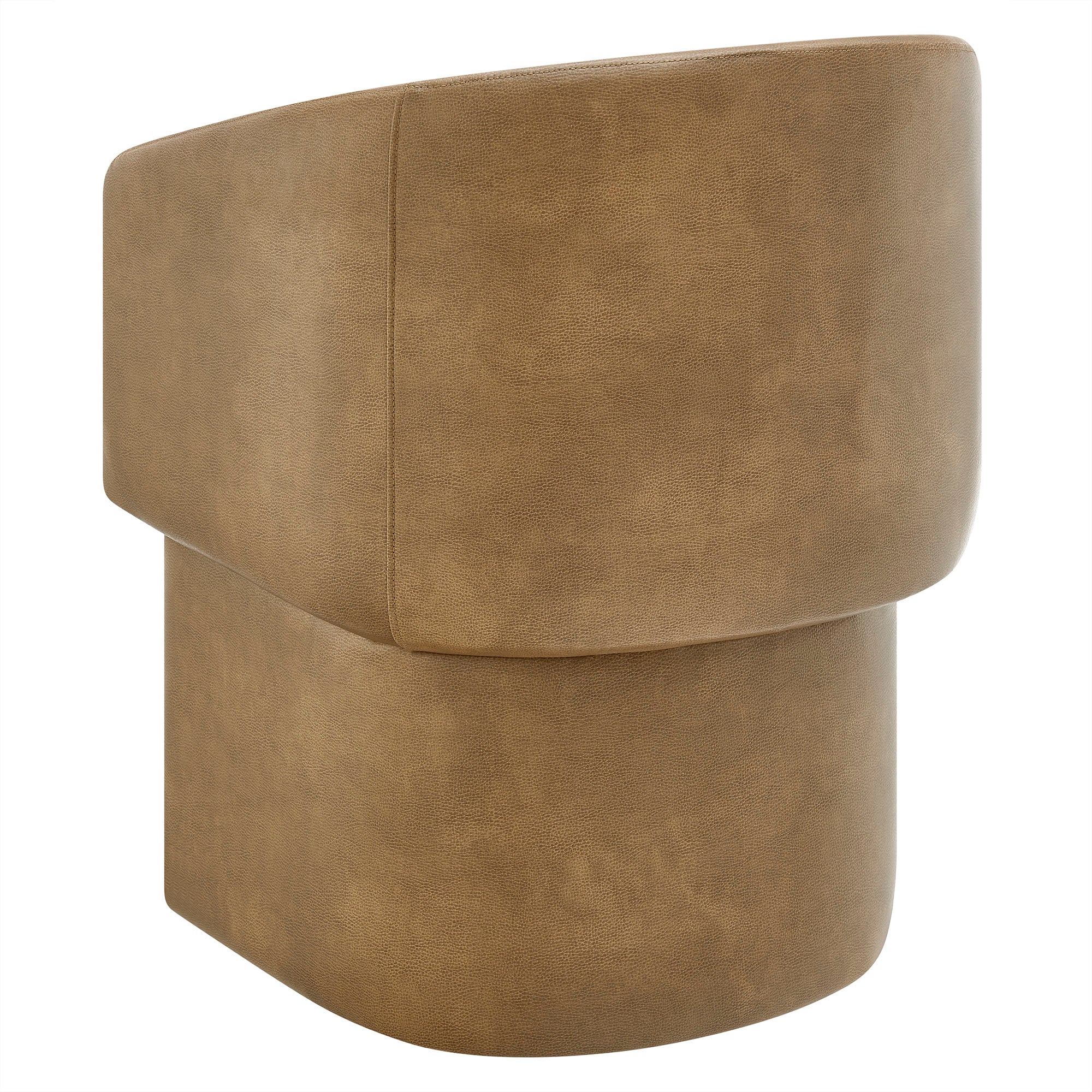 Verity Barrel Back Vegan Leather Dining Chair by Modway - Best Buy Furniture