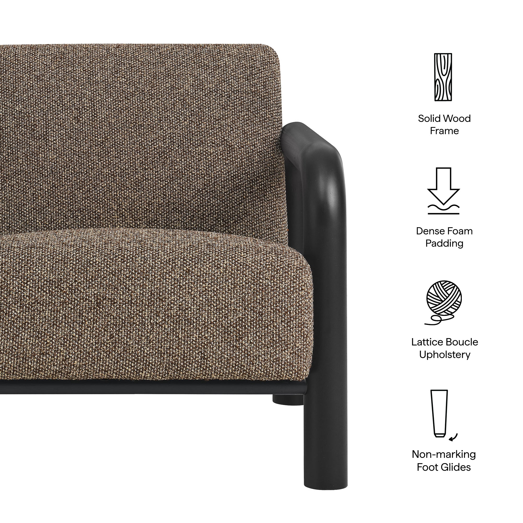 Sereno Boucle Accent Chair by Modway - Best Buy Furniture