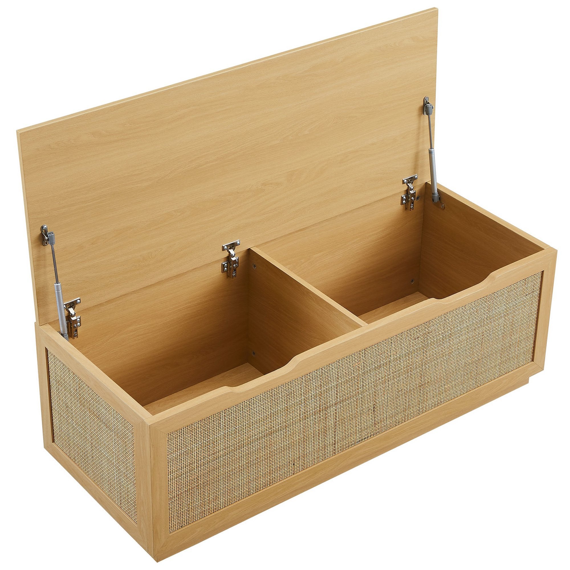 Soma 47" Rattan Storage Bench by Modway - Best Buy Furniture