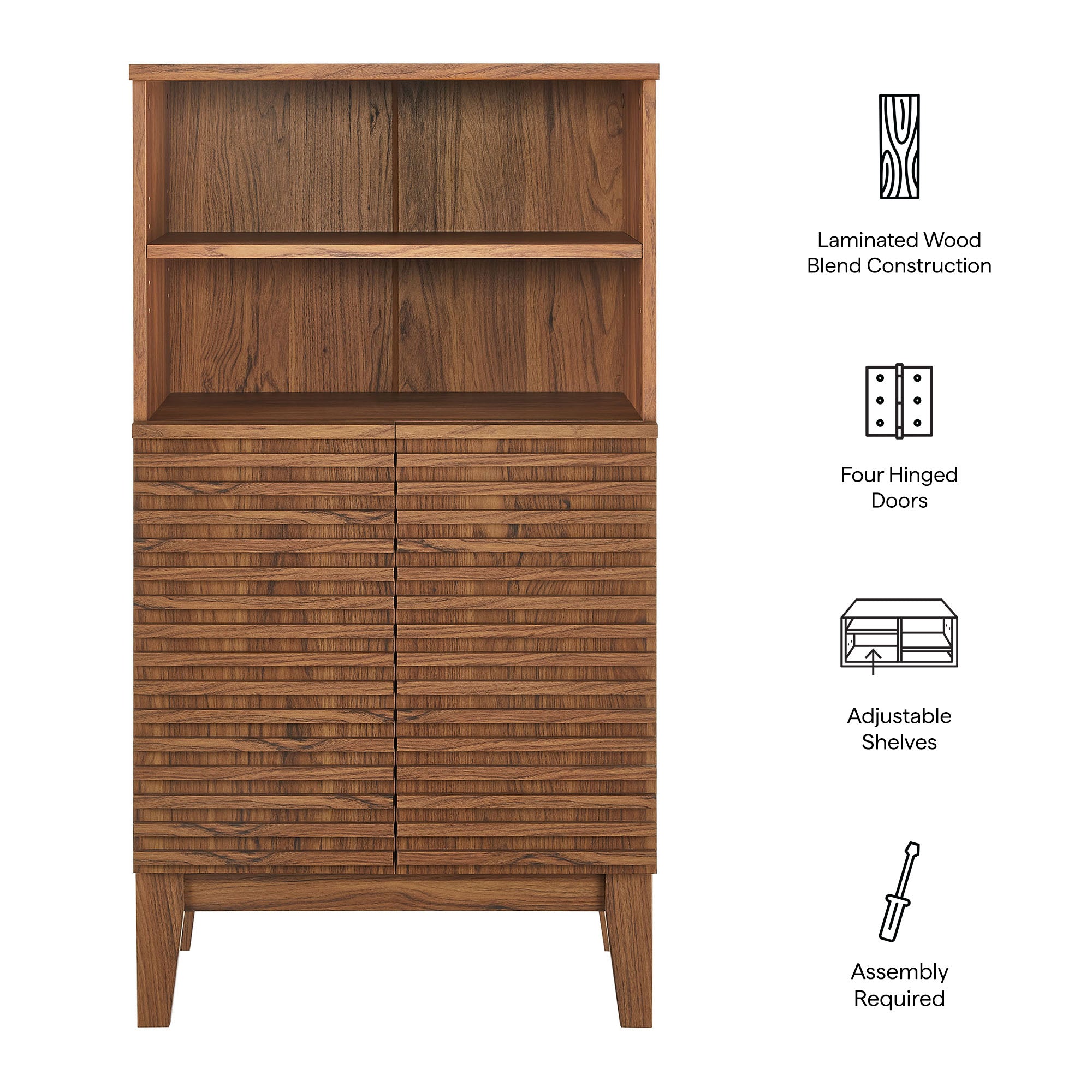 Render Freestanding Bathroom Storage Cabinet by Modway - Best Buy Furniture