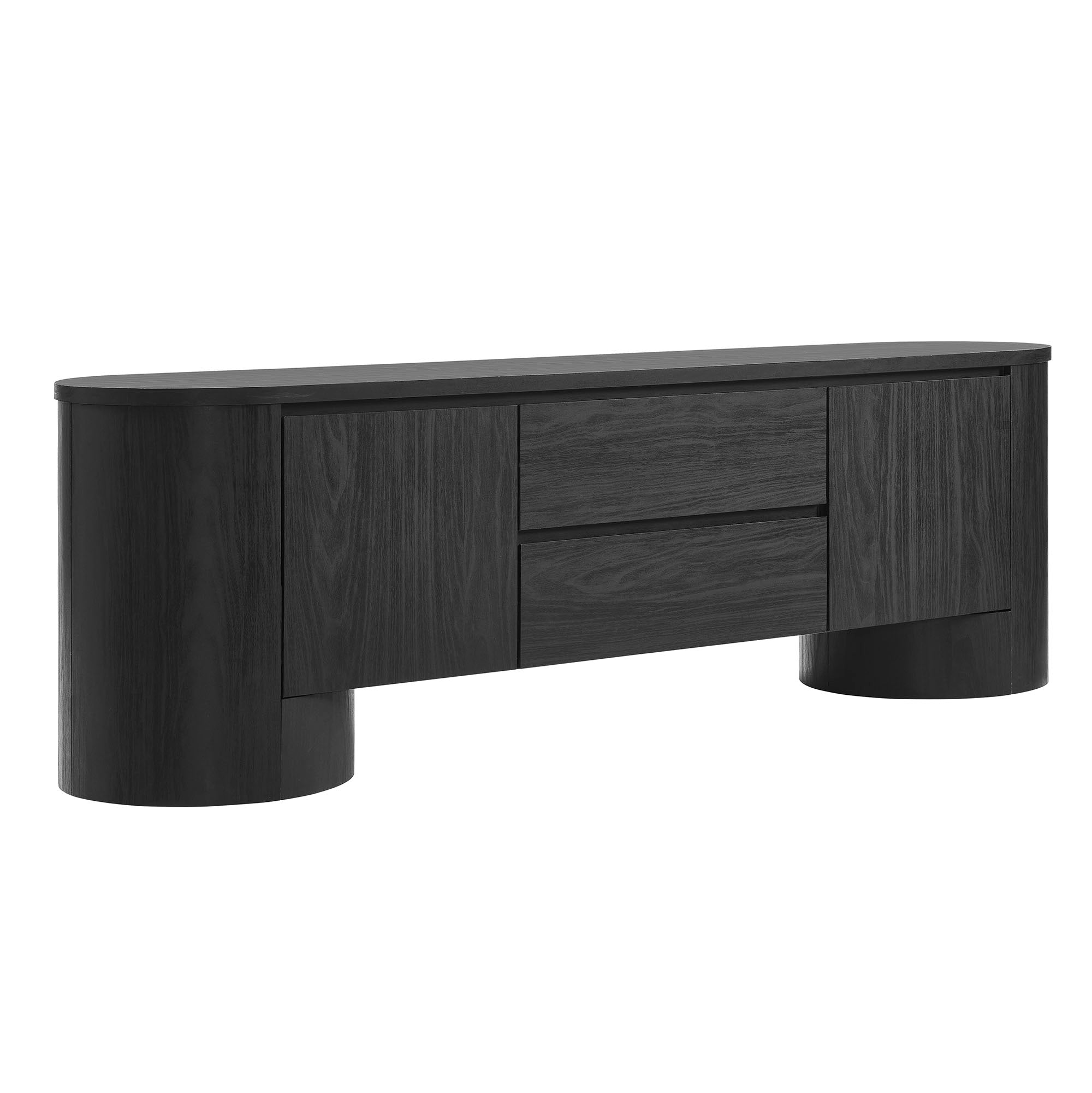 Duval 71 Inch Oval TV Cabinet by Modway - Best Buy Furniture