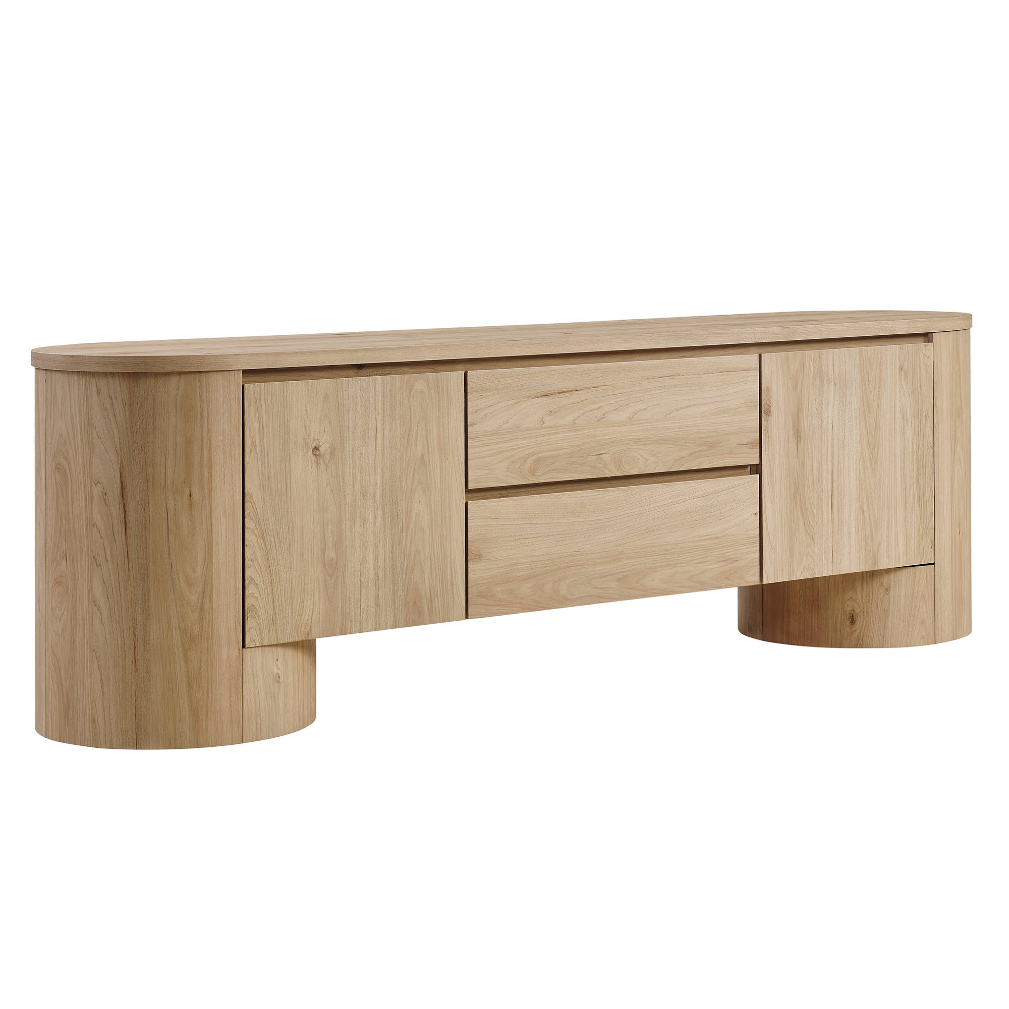 Duval 71 Inch Oval TV Cabinet by Modway - Best Buy Furniture