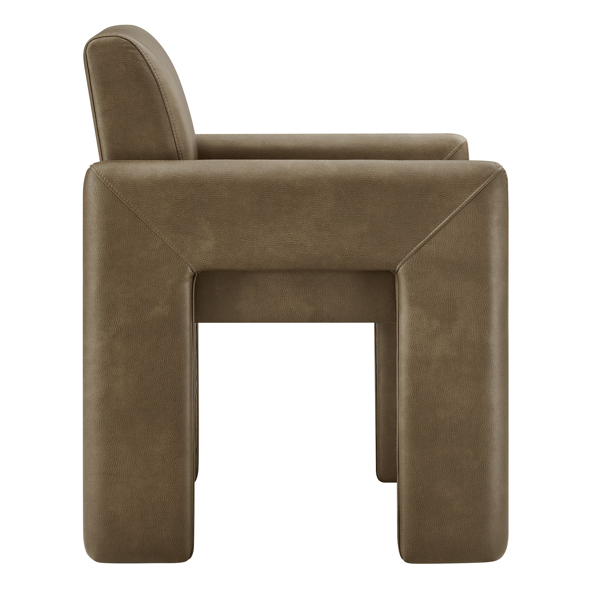 Daven Vegan Leather Dining Armchair by Modway - Best Buy Furniture