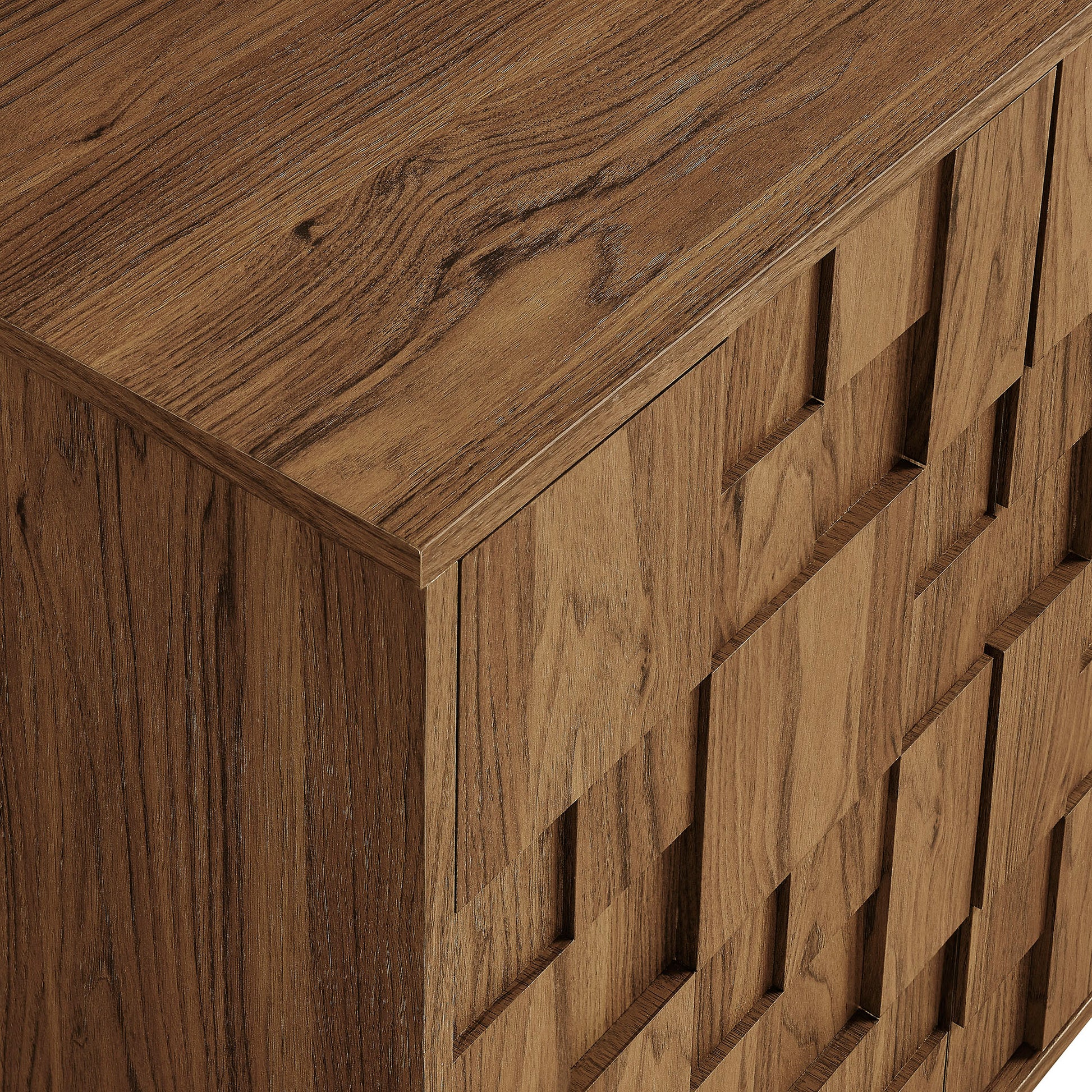 Owen 59 Inch 4 Door Geometric Sideboard by Modway - Best Buy Furniture