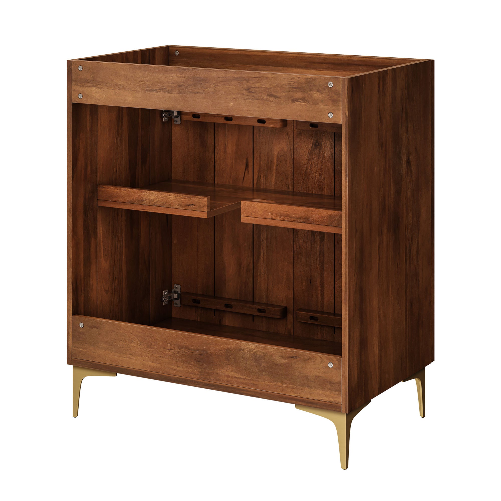 Vernon 30" Fluted Wood Vanity Cabinet Without Sink by Modway - Best Buy Furniture