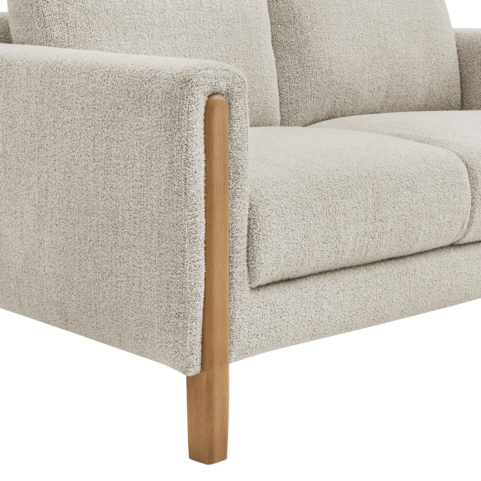 Hawken Boucle Fabric Loveseat by Modway - Best Buy Furniture