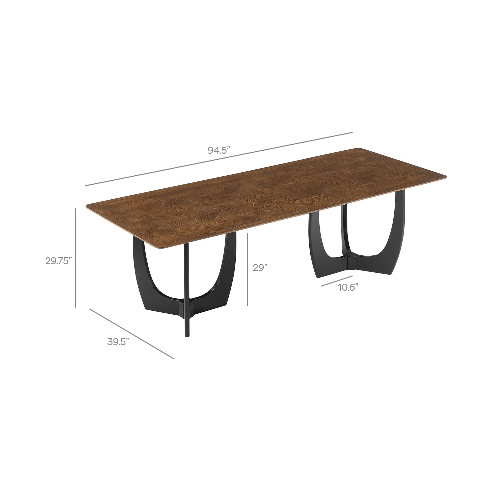Wrenly 94� Dining Table by Modway - Best Buy Furniture