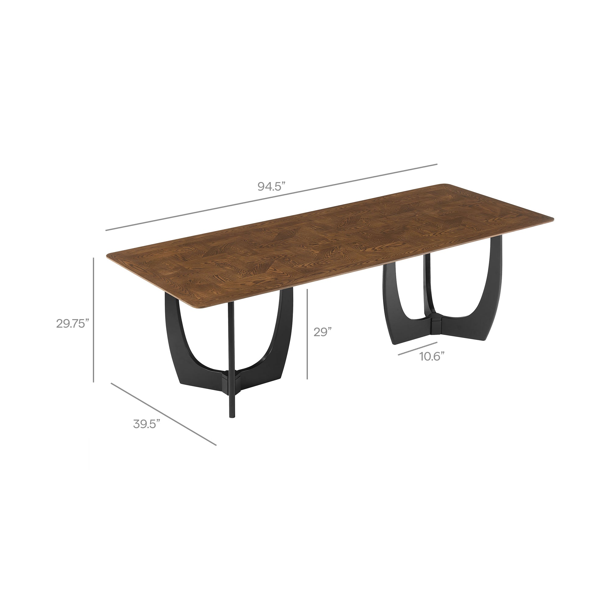 Wrenly 94� Dining Table by Modway - Best Buy Furniture