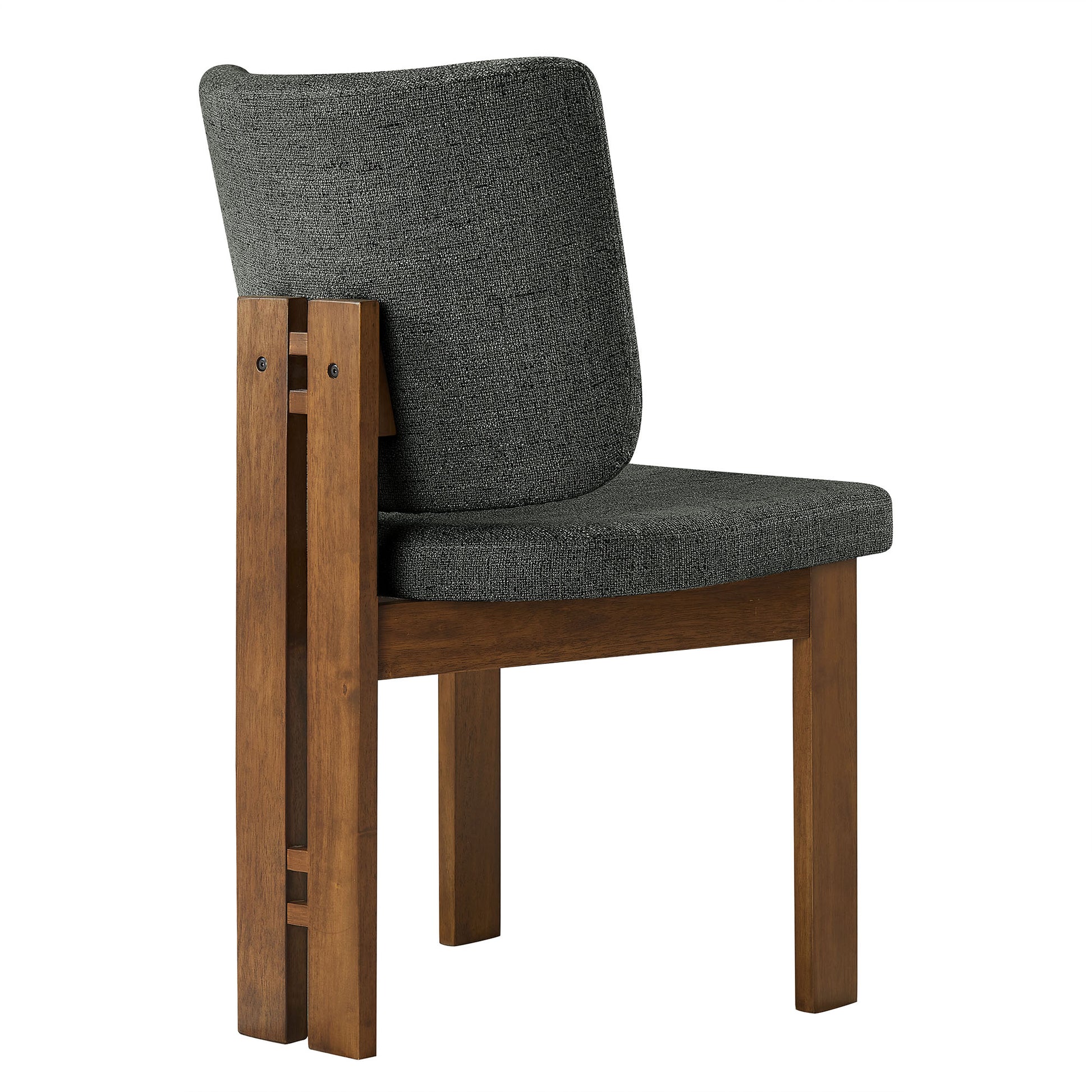 Alba Armless Upholstered Dining Chairs Set Of 2 by Modway - Best Buy Furniture