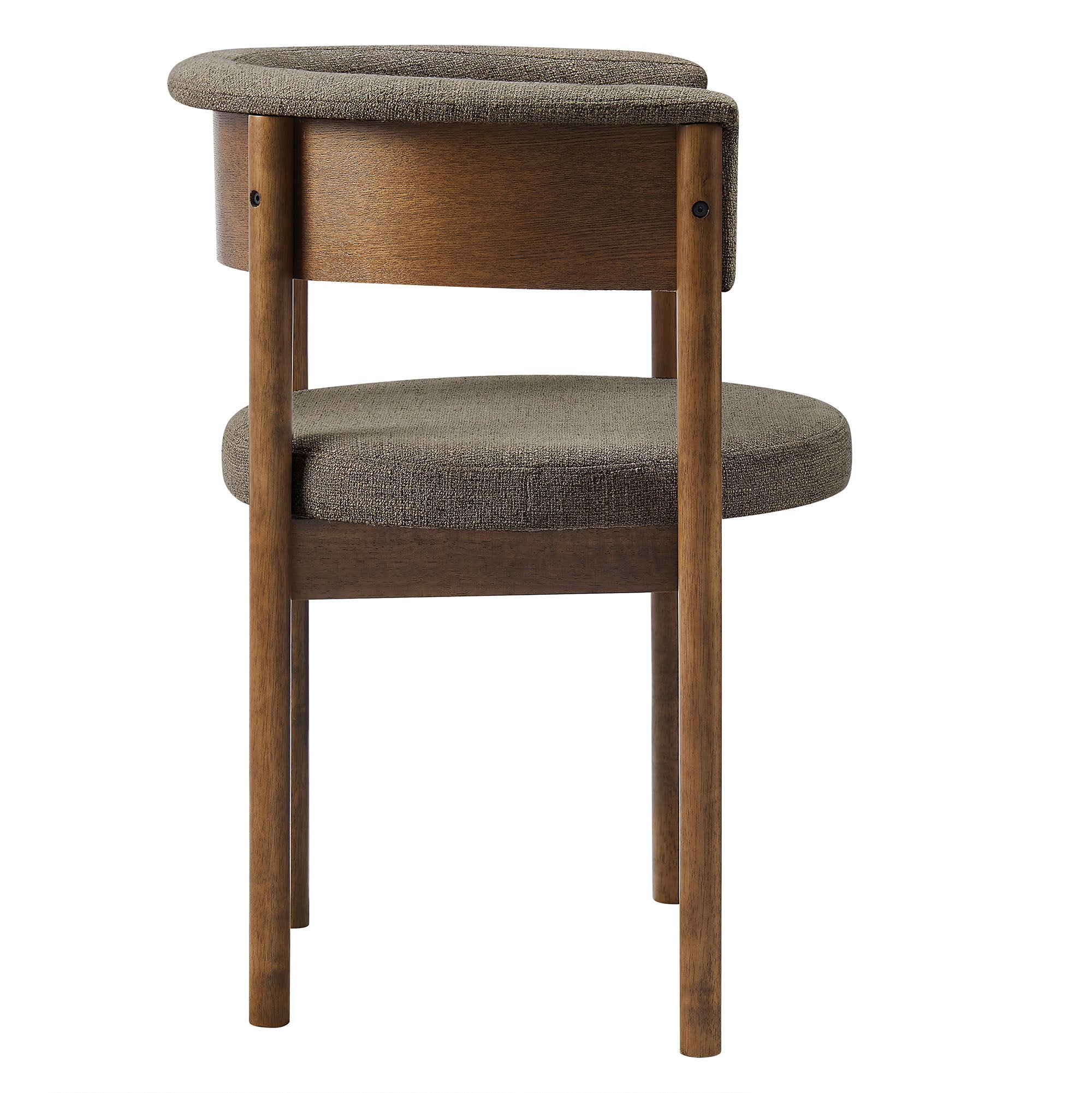 Clea Curved Upholstered Dining Chairs Set Of 2 by Modway - Best Buy Furniture