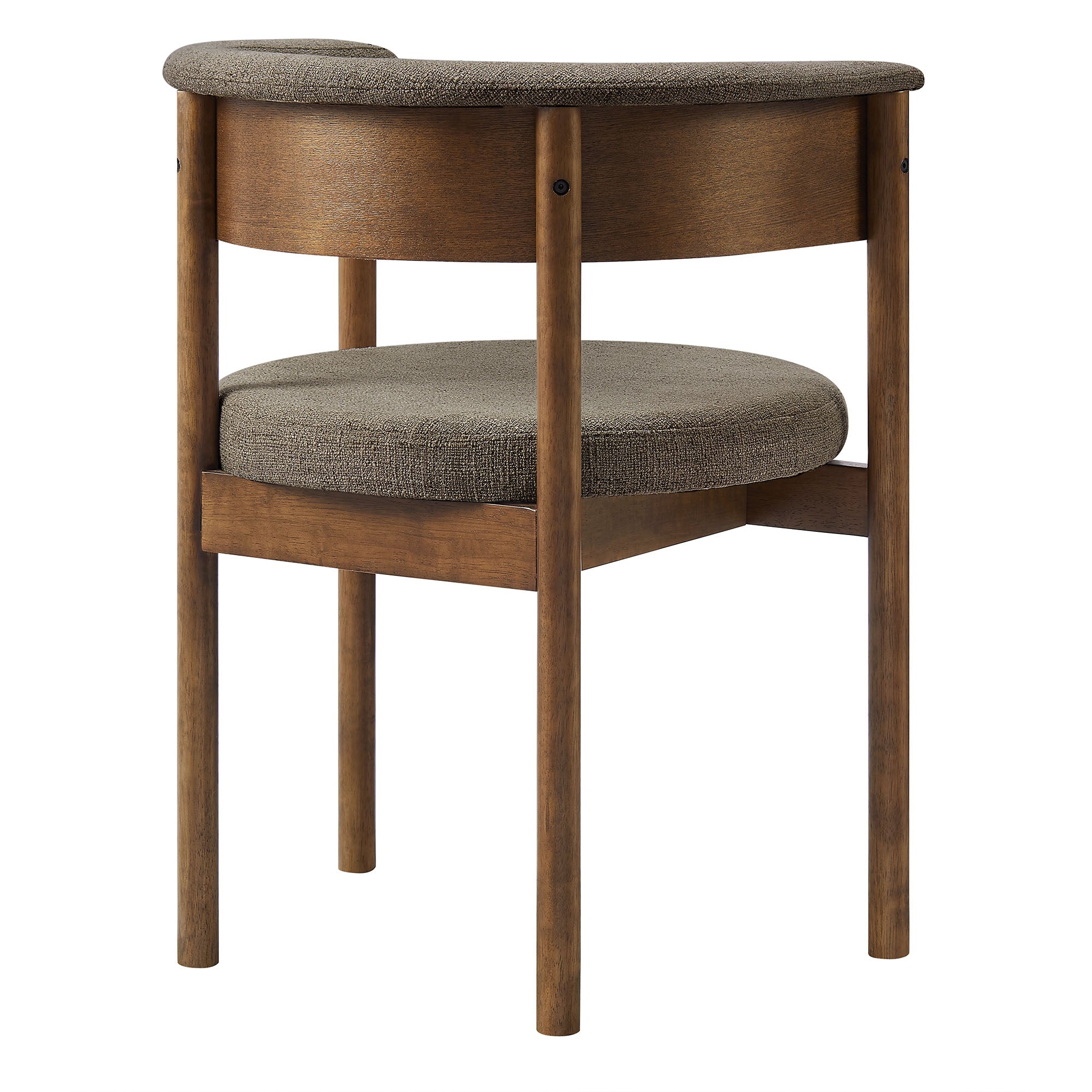 Clea Curved Upholstered Dining Chairs Set Of 2 by Modway - Best Buy Furniture