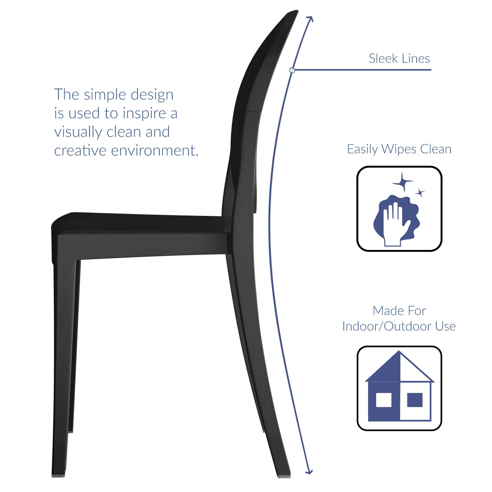 Casper Dining Chairs Set of 2 by Modway - Best Buy Furniture