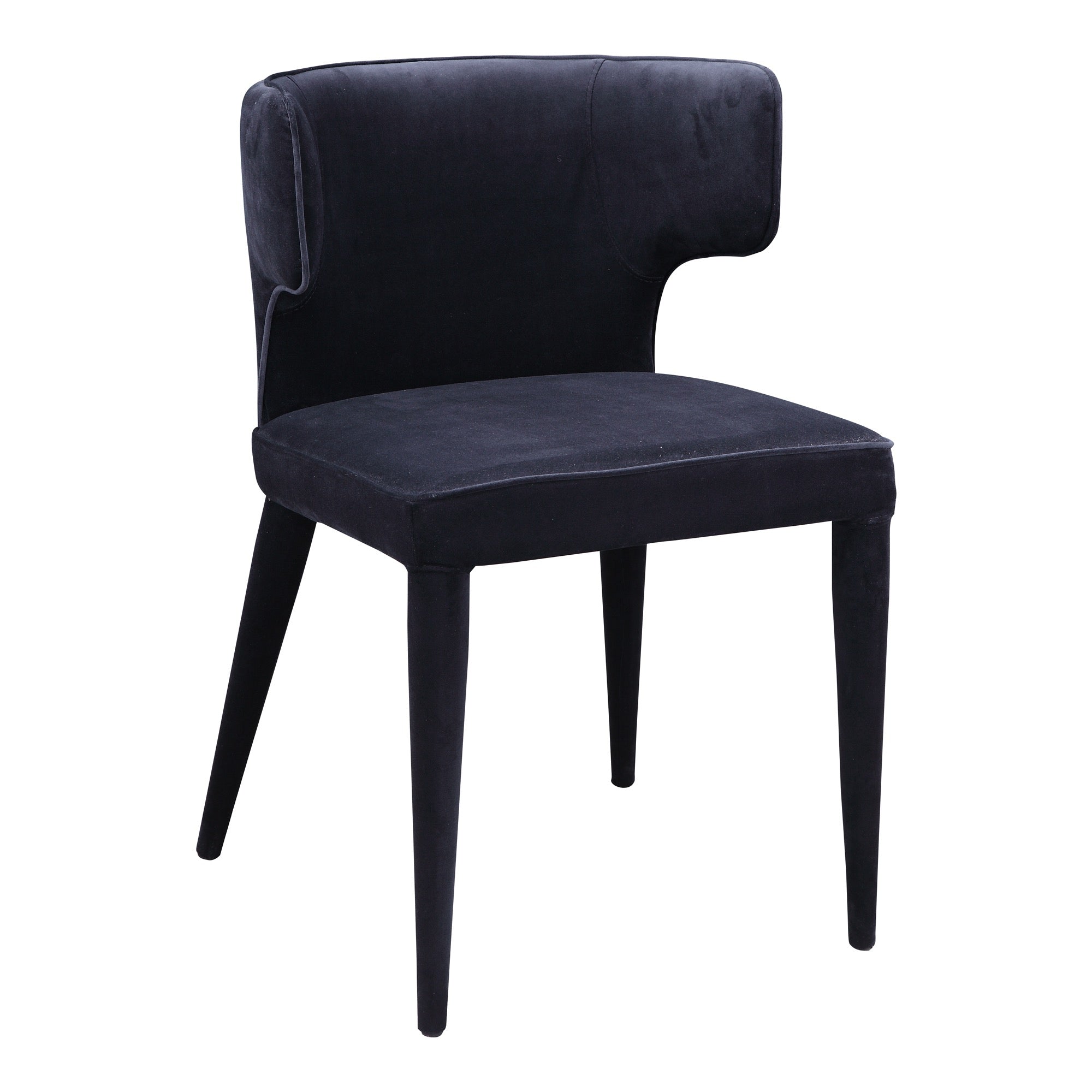 Jennaya Dining Chair Black - Moes Home