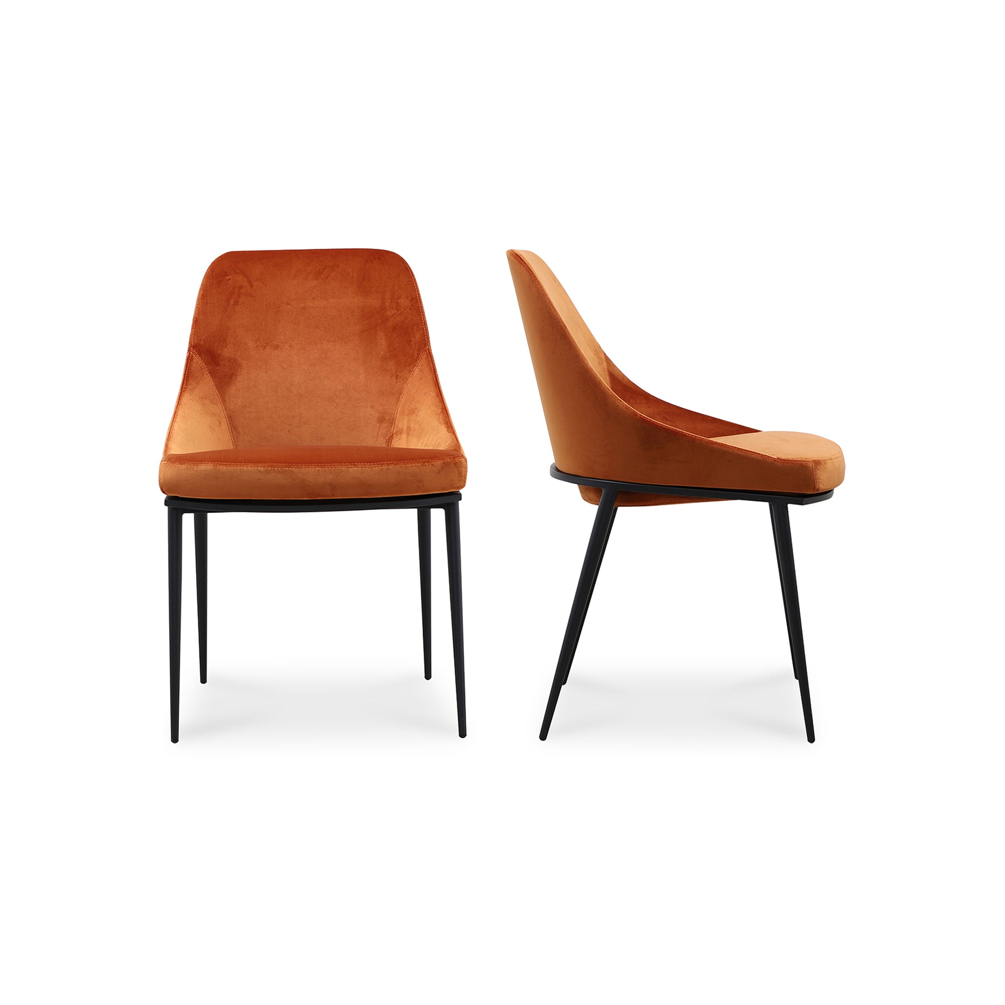 Sedona Dining Chair Amber - Set Of Two - Moes Home