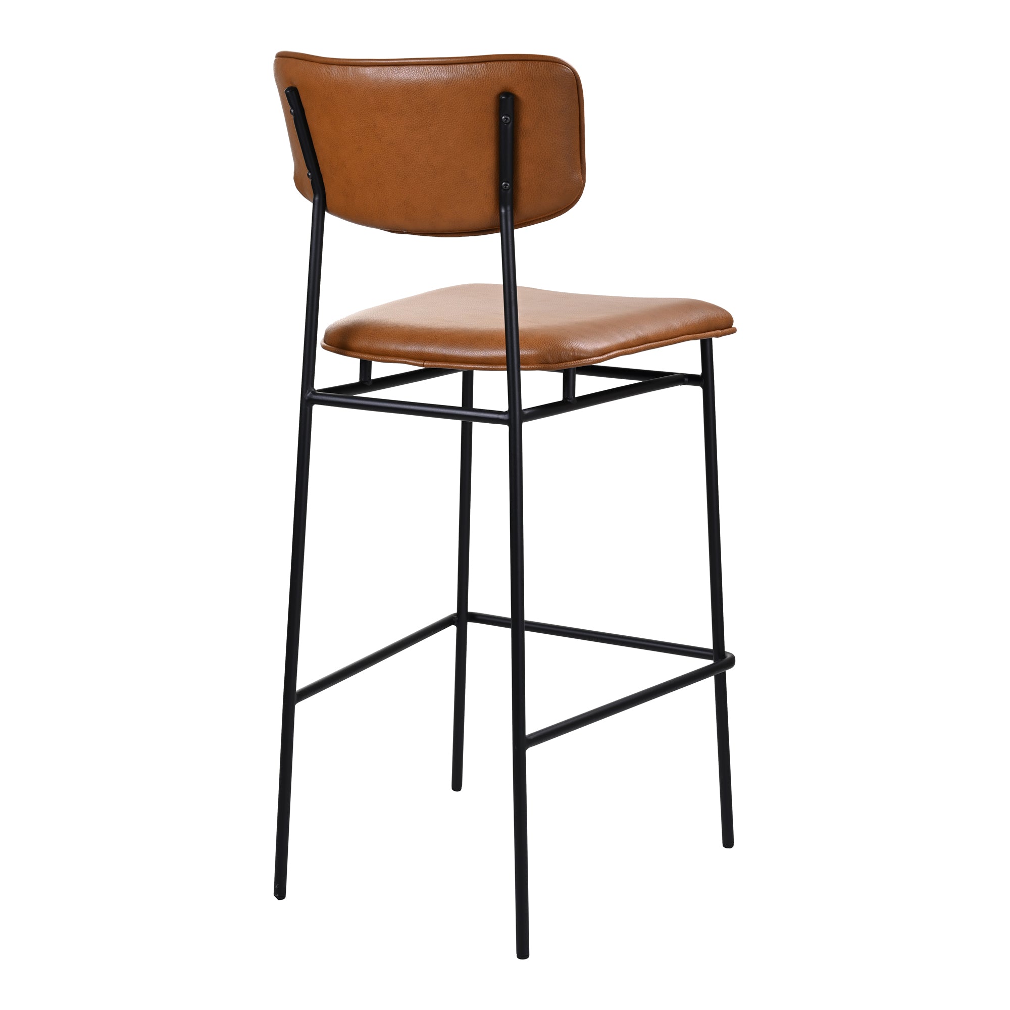 Sailor Bar Stool Brown - Moes Home