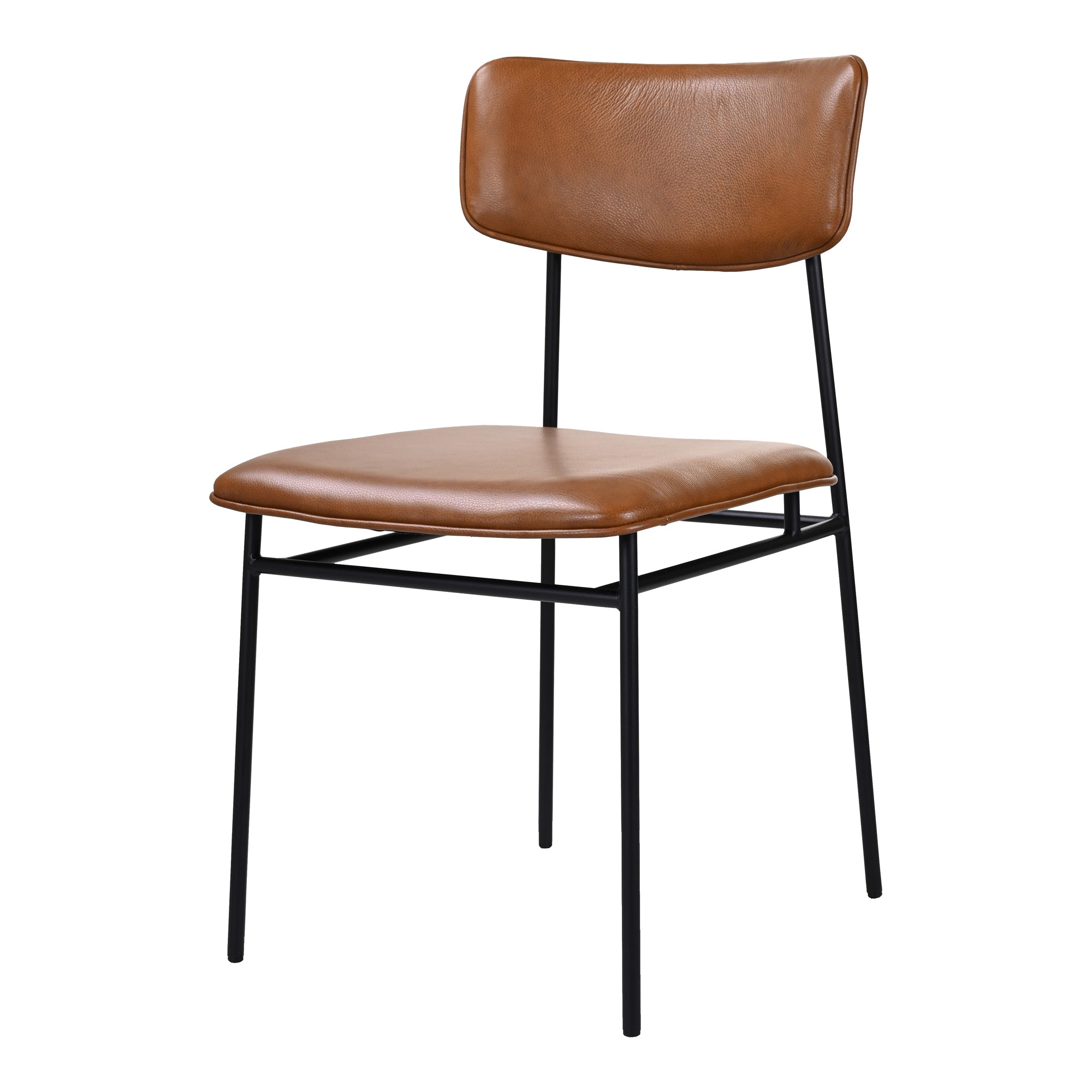 Sailor Dining Chair Brown - Set Of Two - Moes Home
