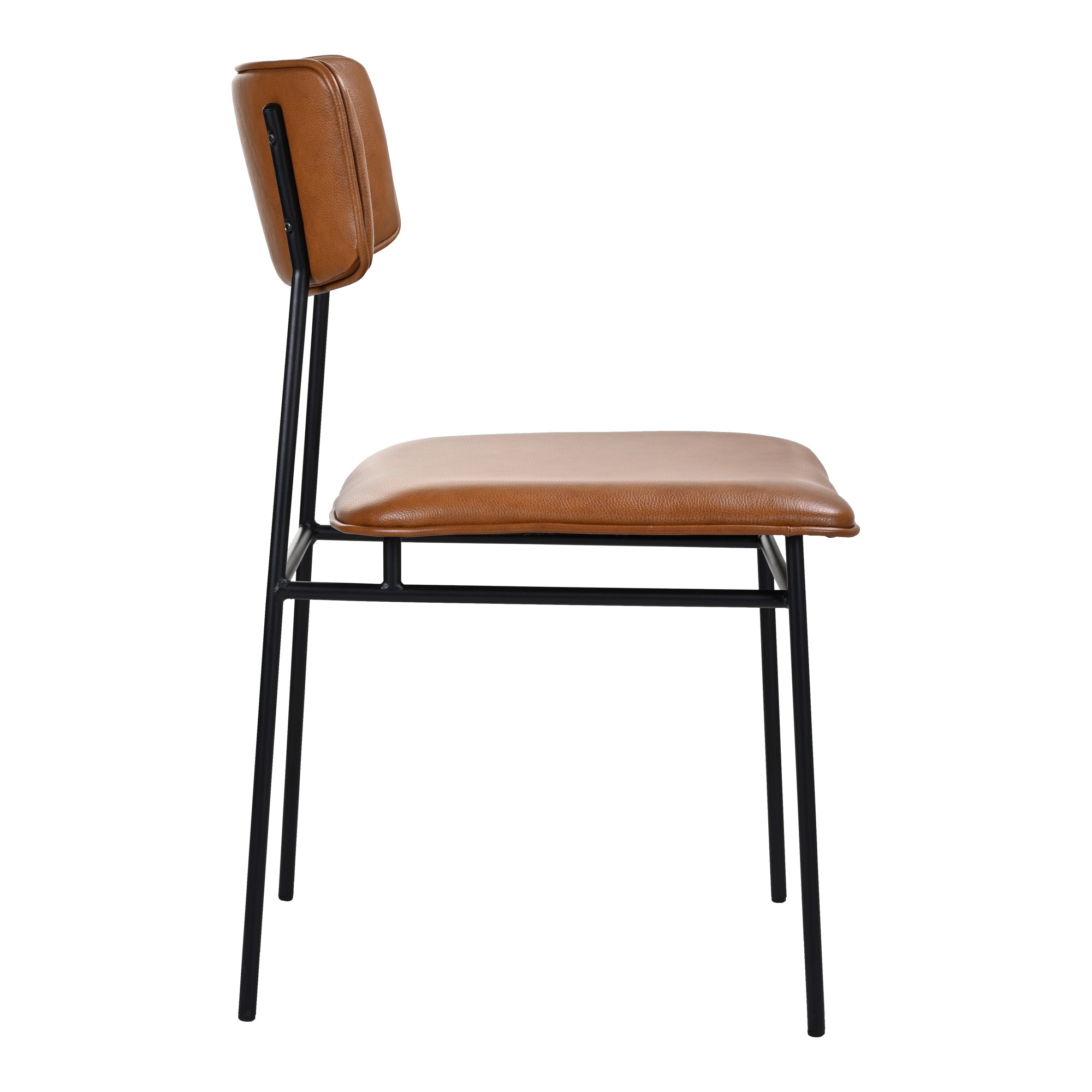 Sailor Dining Chair Brown - Set Of Two - Moes Home