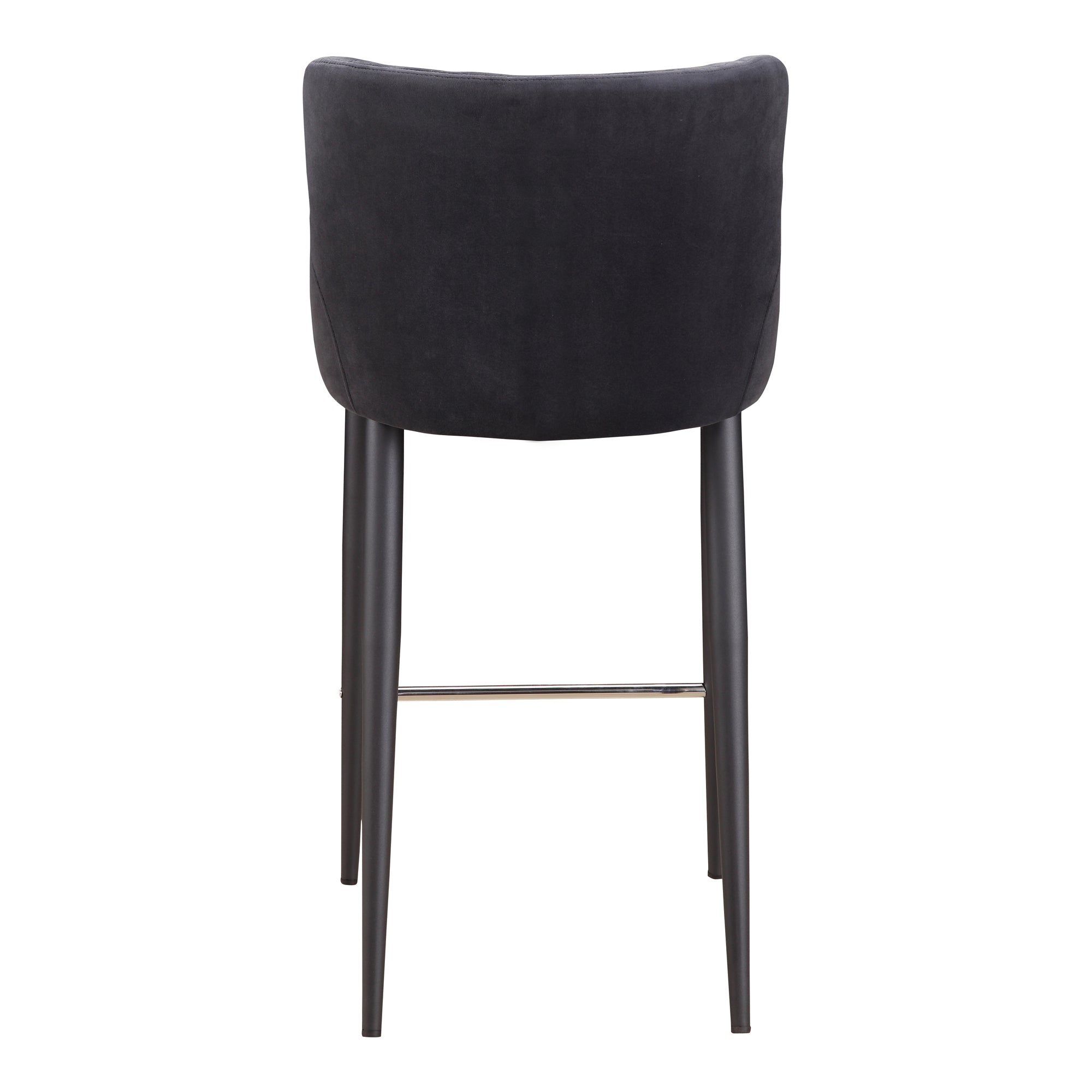 Etta Counter Stool Dark Grey - Moes Home