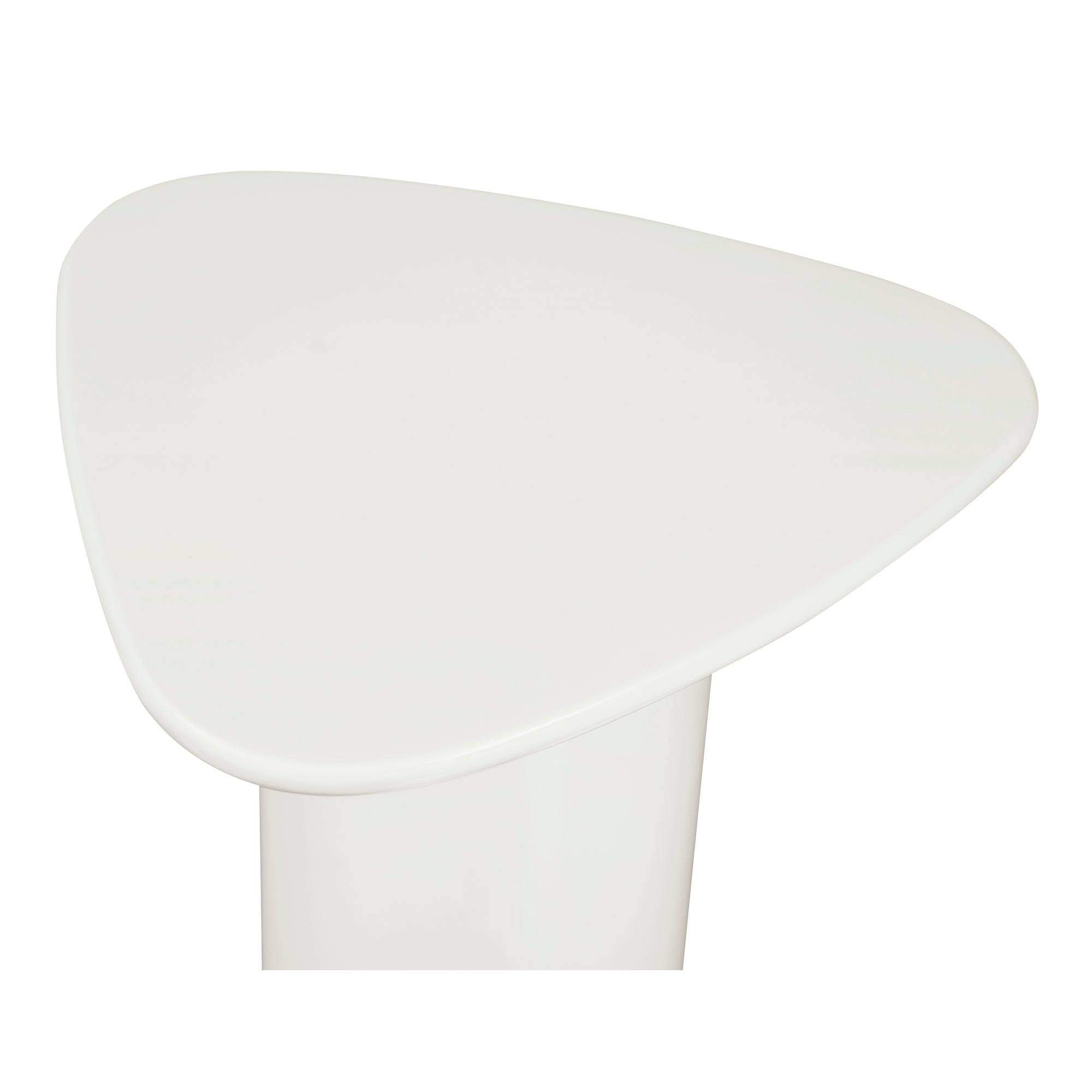 Eden Accent Table Ivory Lacquer - Moes Home
